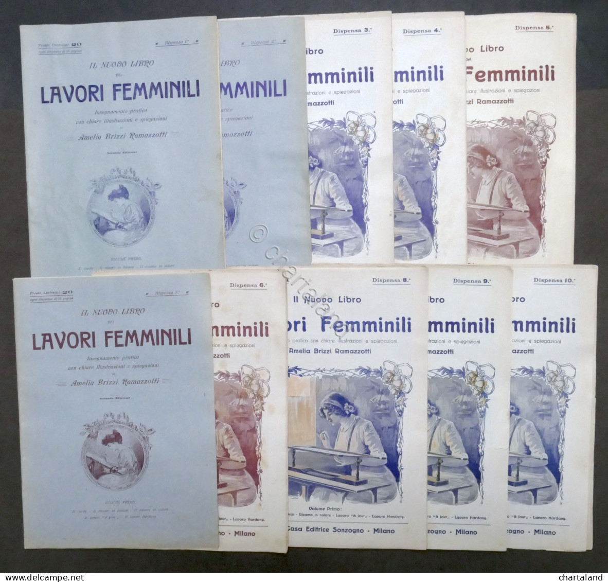 A. Brizzi Ramazzotti - Il Nuovo Libro Dei Lavori Femminili - Volume Primo - 1911 - Andere & Zonder Classificatie