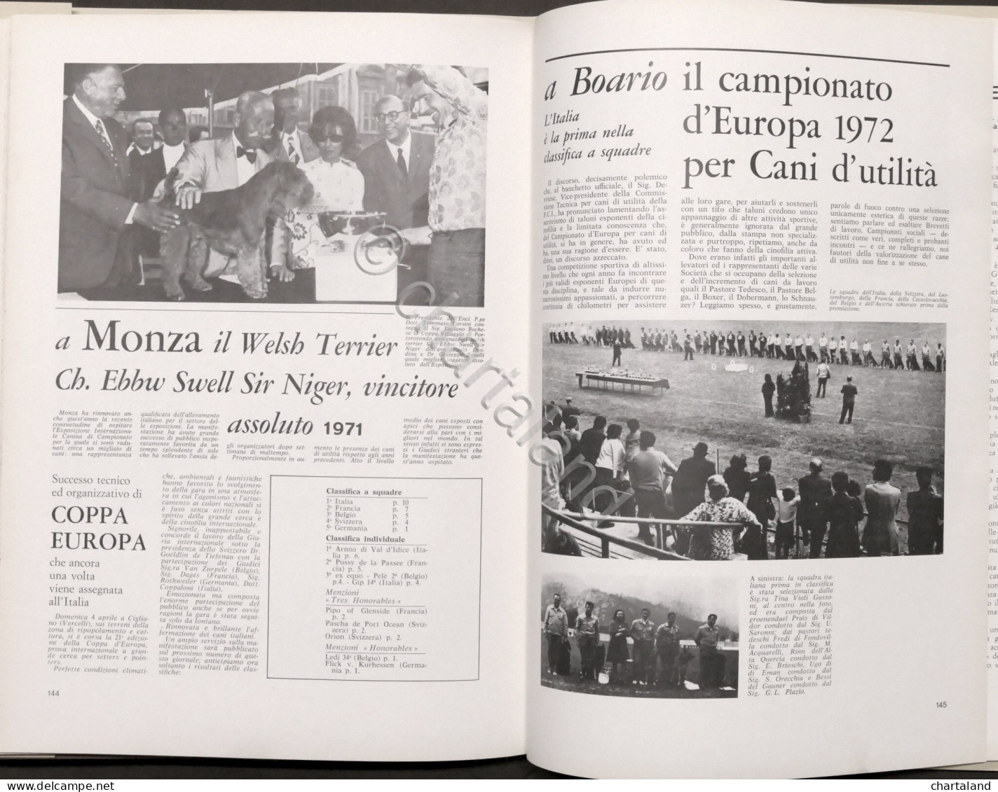 Cinofilia - Harry Salamon - I Cento Anni Dell'dell'ENCI - 1^ Ed. 1982 - Other & Unclassified