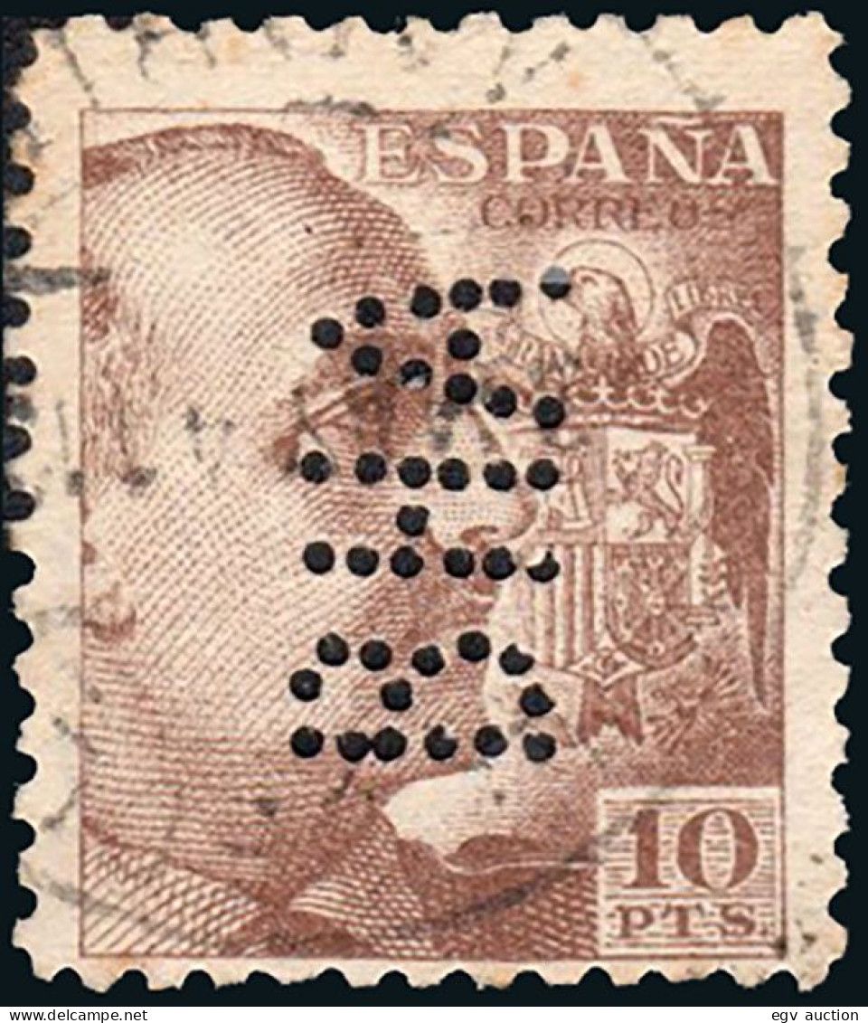 Madrid - Perforado - Edi O 934 - "BHA" Grande (Banco) - Used Stamps