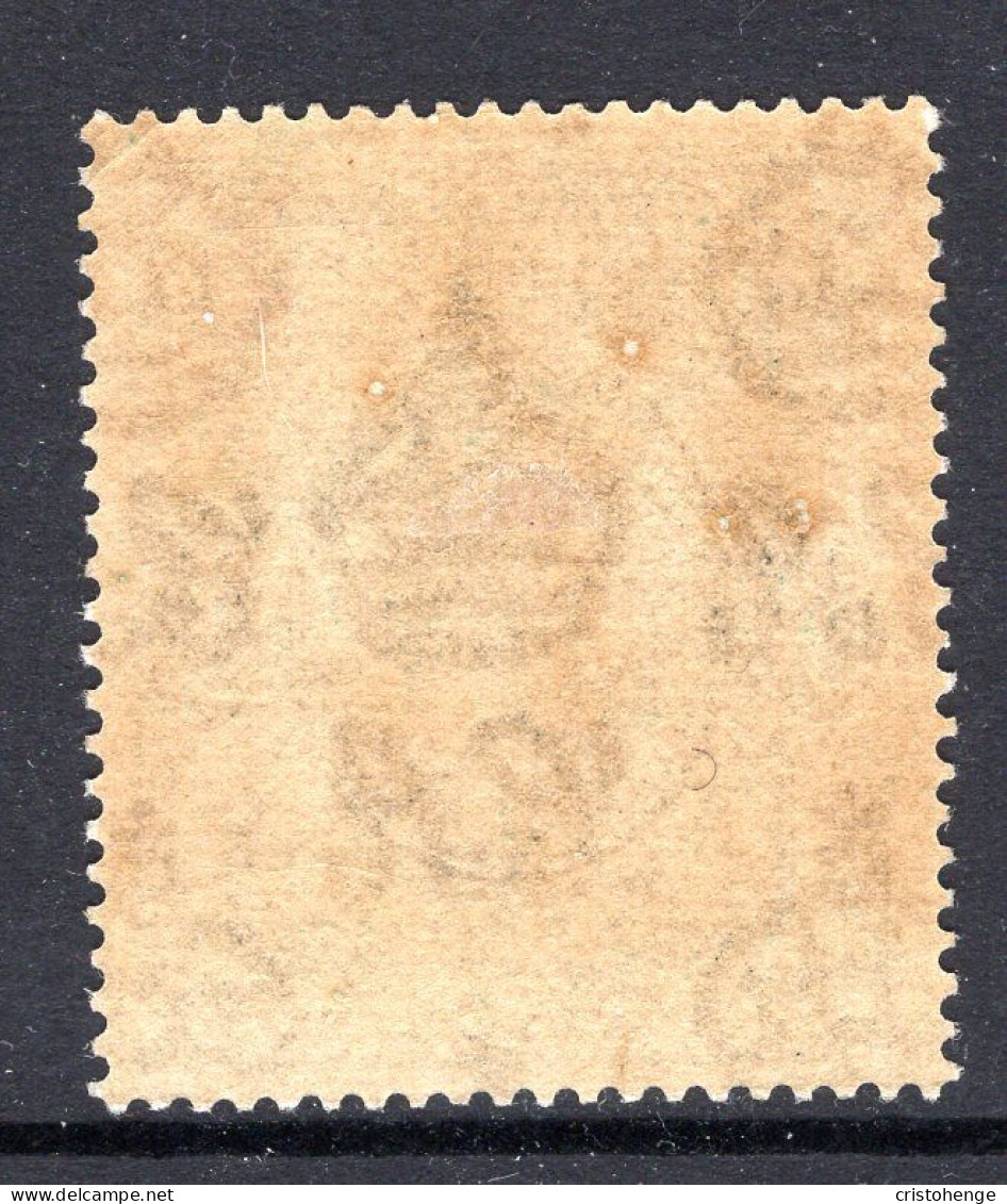 Falkland Islands 1921-28 KGV - Wmk. Script CA - 3/- Slate-green Mint (SG 20) - Falkland Islands