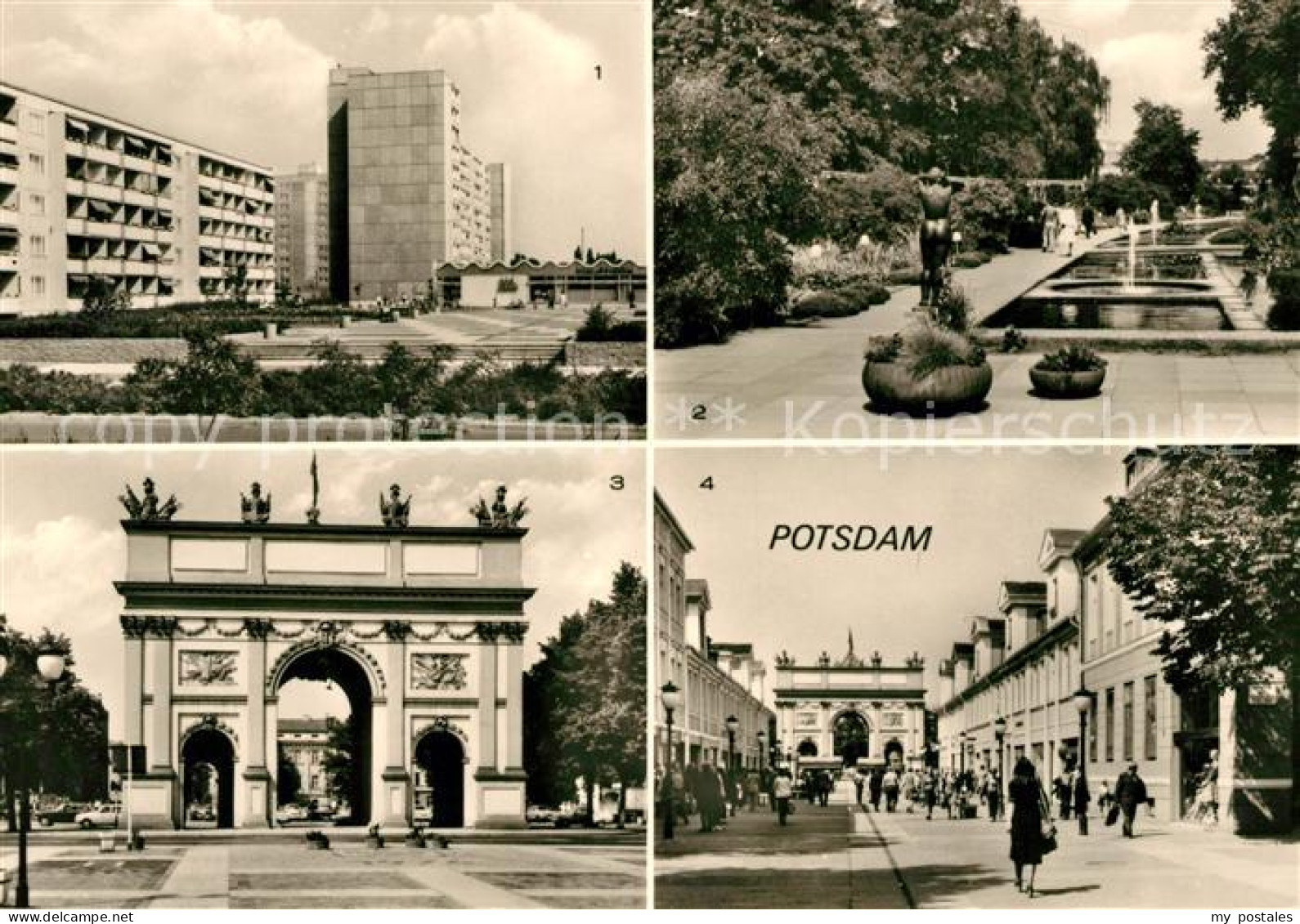 73102023 Potsdam Hans Marchwitza Strasse Freundschaftsinsel Brandenburger Tor  P - Potsdam