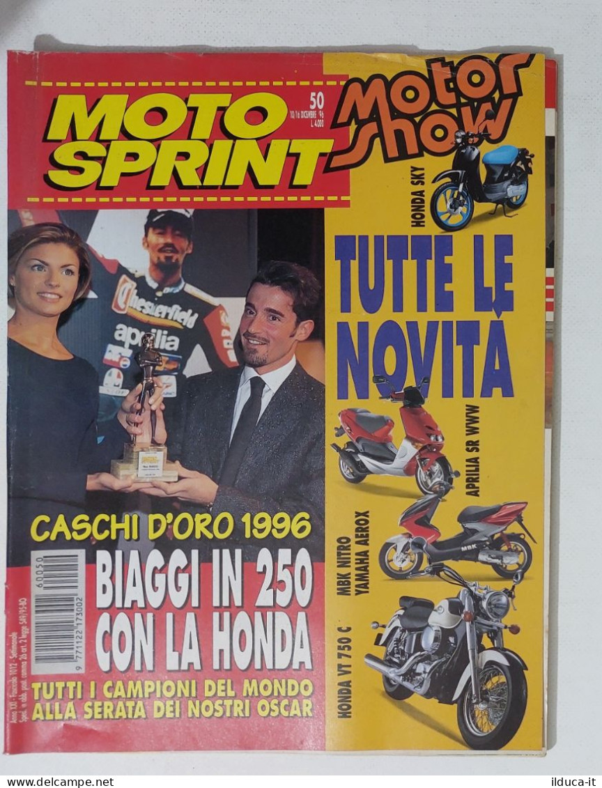 34864 Motosprint A. XXI N. 50 1996 - Novità Motorshow - Biaggi Alla Honda - Moteurs