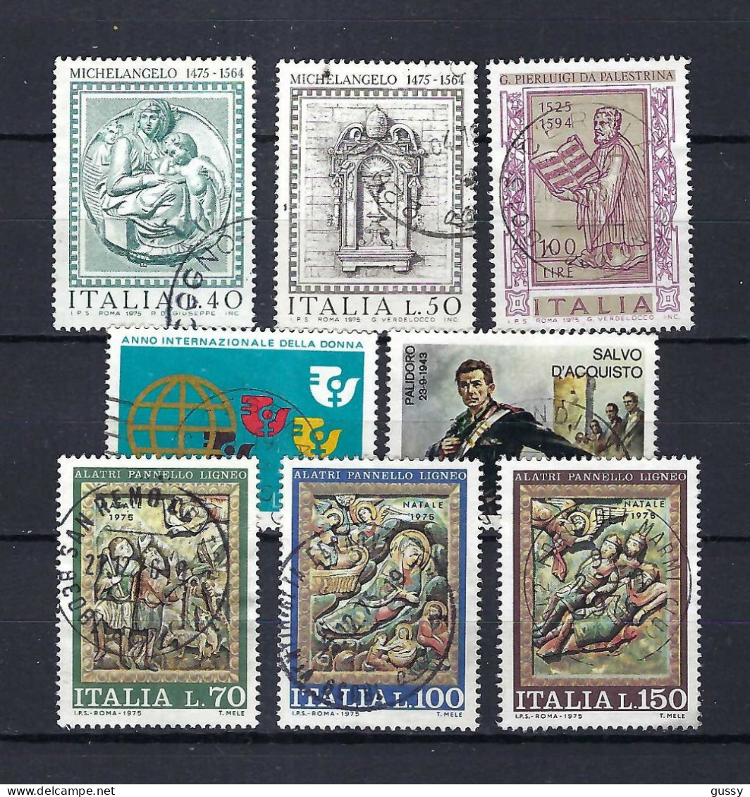 ITALIE Ca. 1975: Lot D' Obl. - 1971-80: Gebraucht