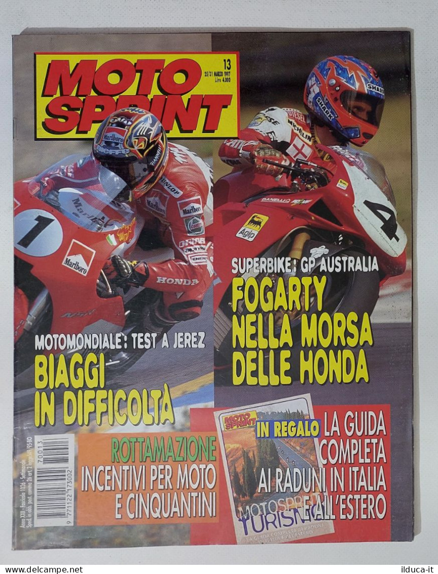 34877 Motosprint 1997 A. XXII N. 13 - Superbike GP Australia - Fogarty + Inserto - Engines