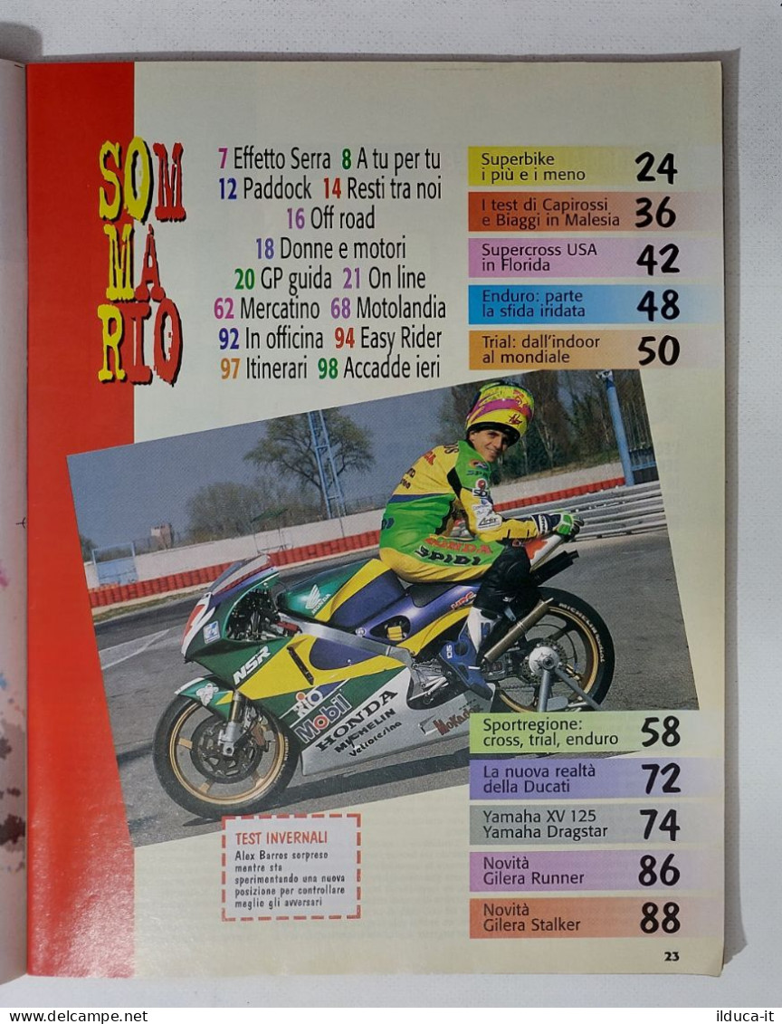 34878 Motosprint A. XXII N. 14 1997 - Yamaha XV 125 GP Malesia Vince Harada - Motori