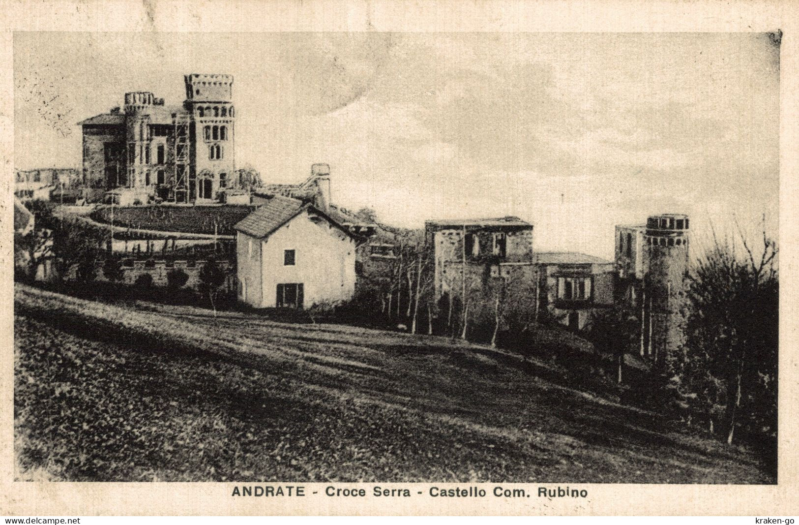 ANDRATE, Torino - Croce Serra - Castello Rubino - VG - #060 - Andere & Zonder Classificatie