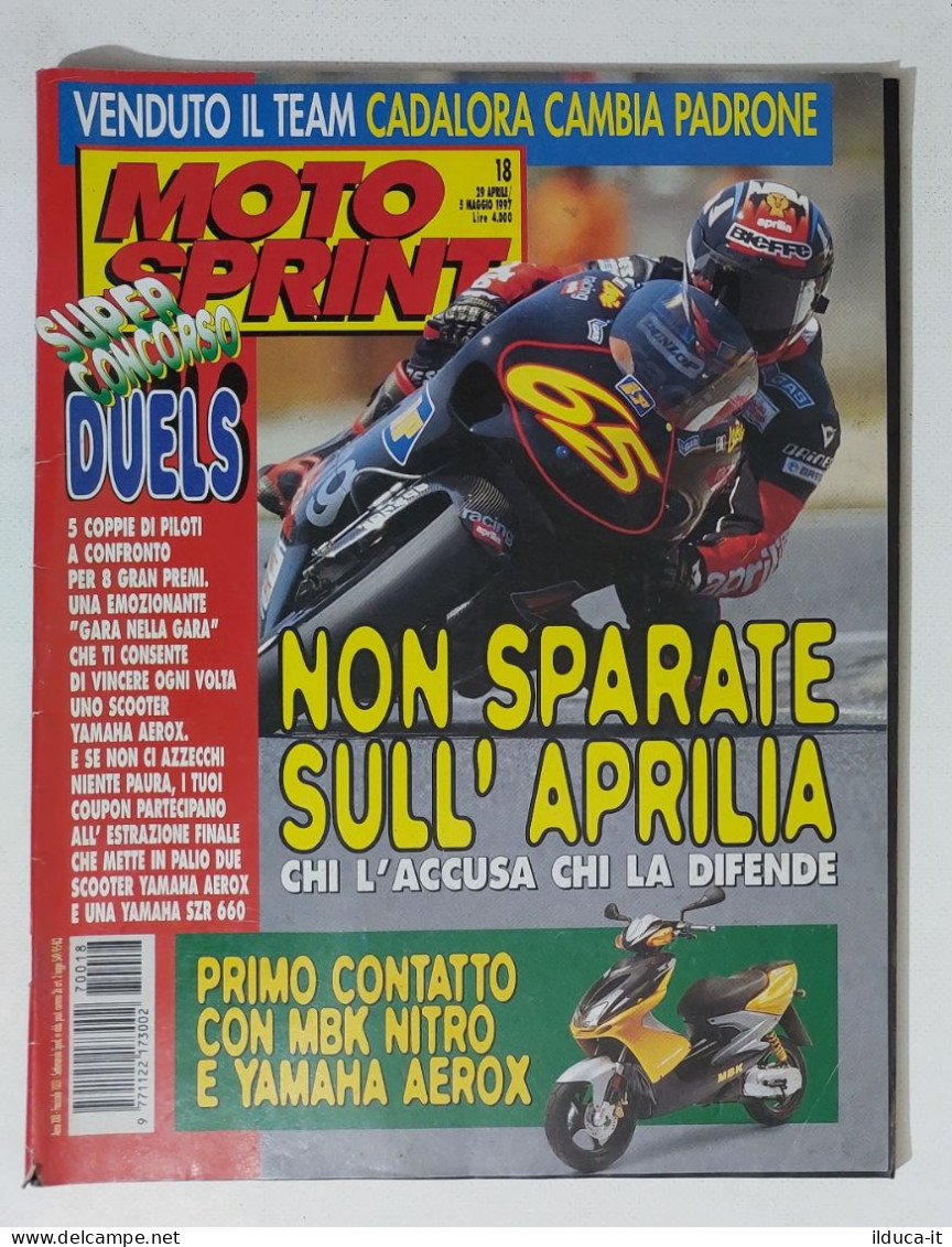 34882 Motosprint A. XXII N. 18 1997 - MBK Nitro Yamaha Aerox - Motori