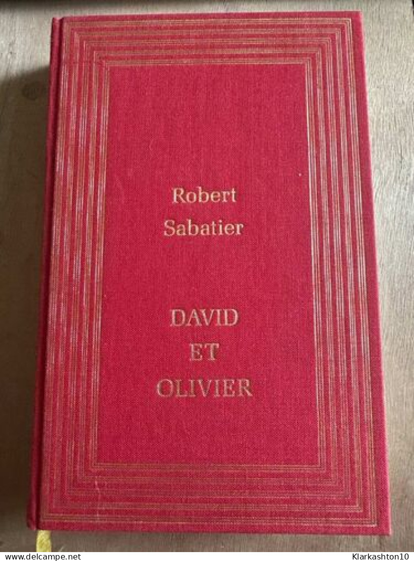 David Et Olivier - Other & Unclassified
