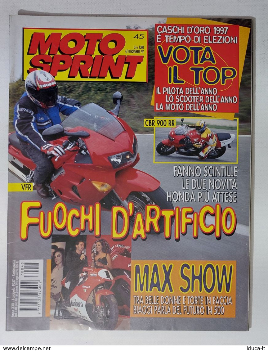 34900 Motosprint A. XXII N. 45 1997 - Honda CBR900 RR E VFR - Moteurs