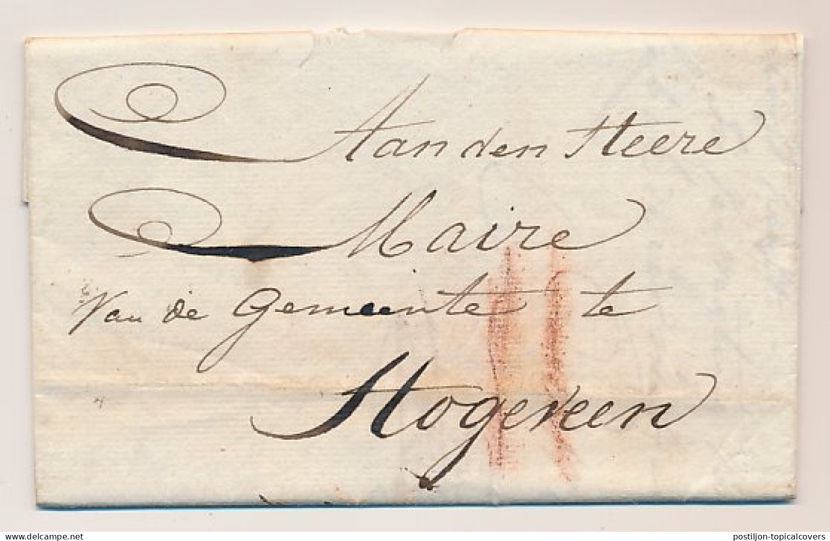 Groningen - Hoogeveen 1813 - ...-1852 Préphilatélie