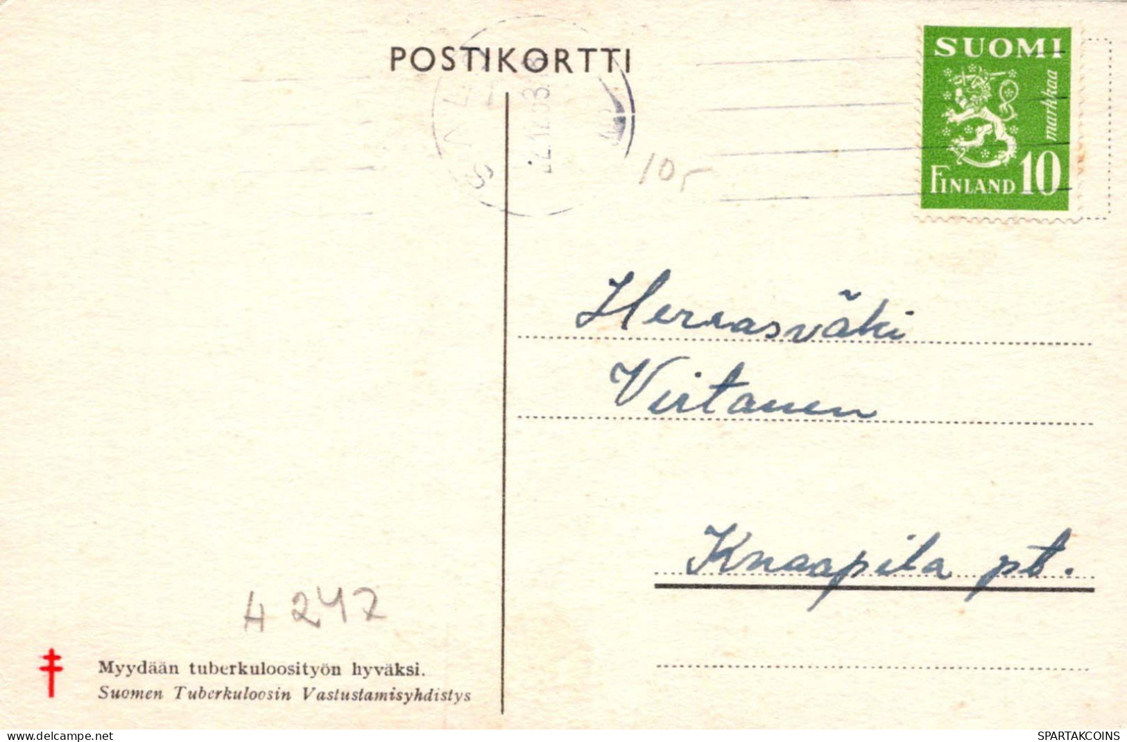 VOGEL Vintage Ansichtskarte Postkarte CPSMPF #PKG958.DE - Vögel