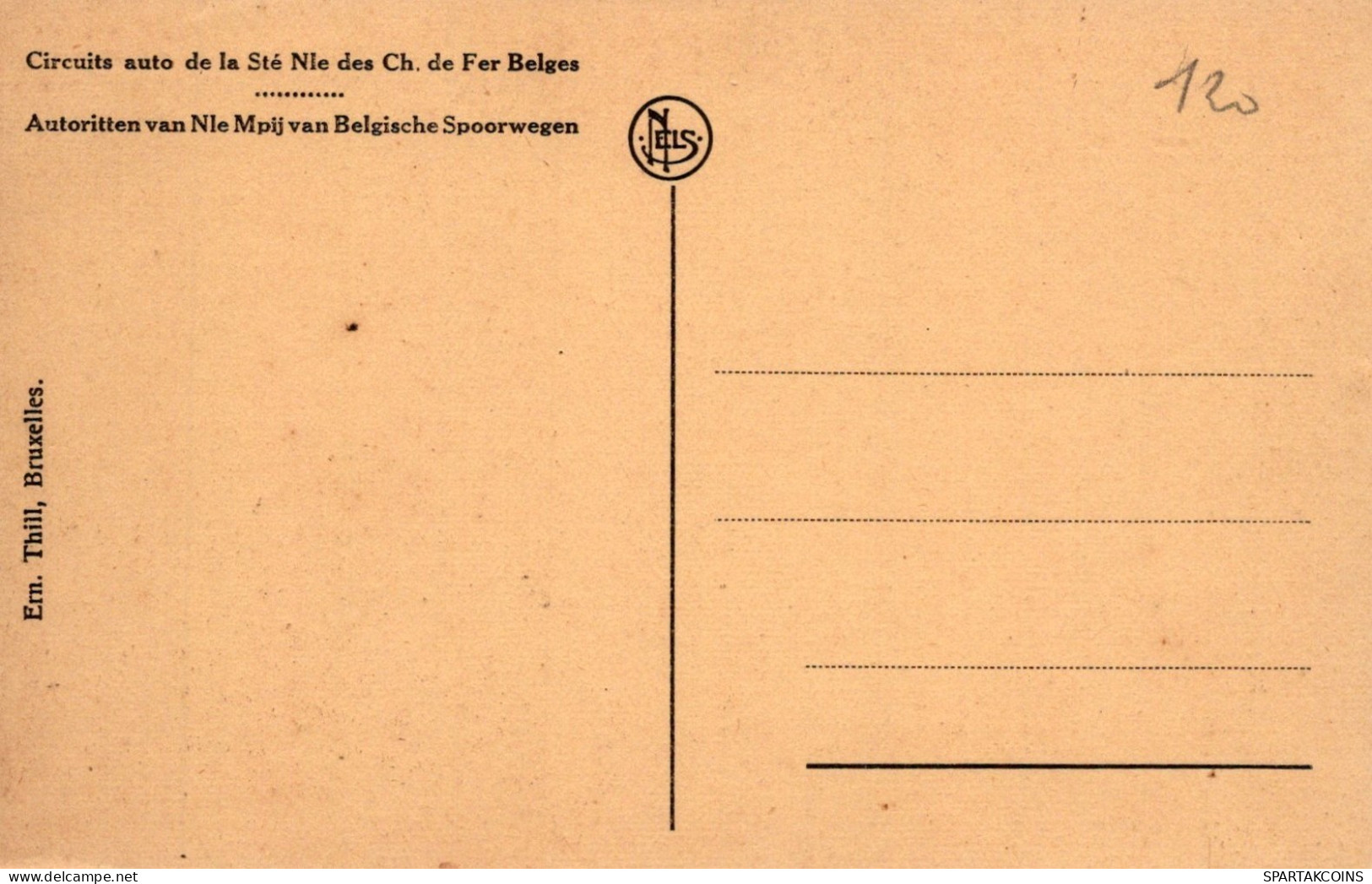 BELGIEN COO WASSERFALL Provinz Lüttich (Liège) Postkarte CPA Unposted #PAD190.DE - Stavelot