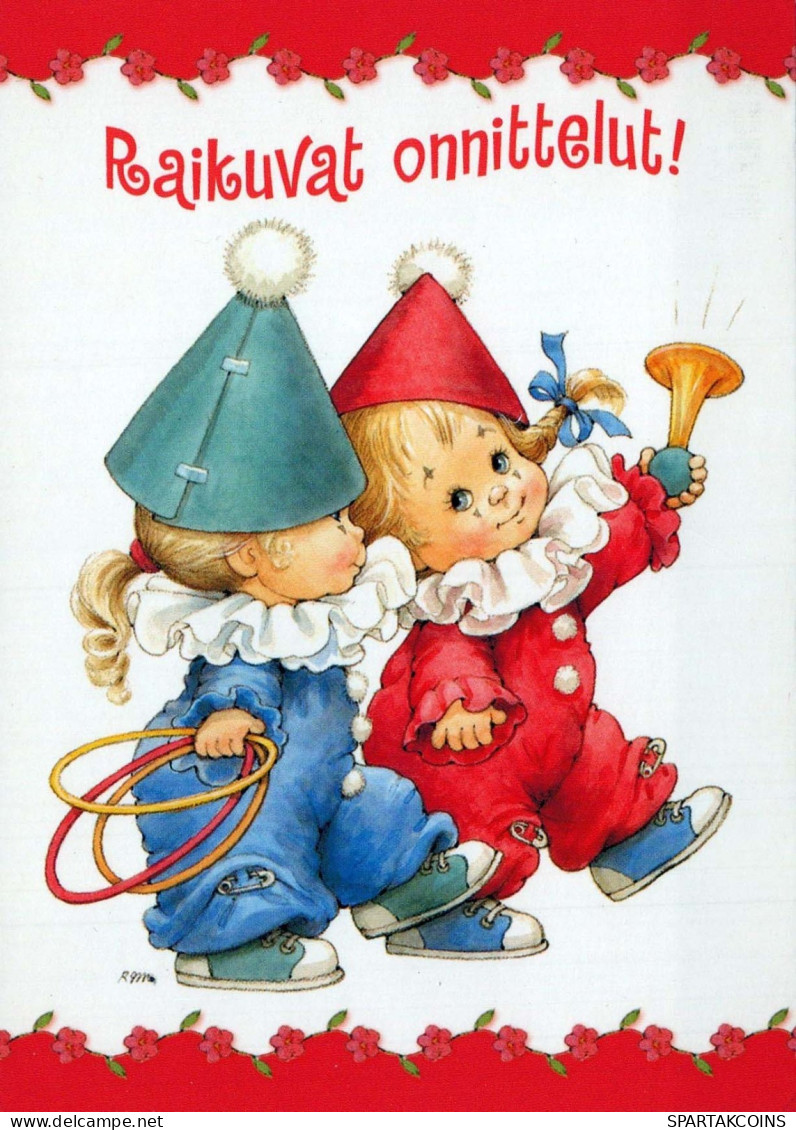 KINDER HUMOR Vintage Ansichtskarte Postkarte CPSM #PBV200.DE - Humorous Cards