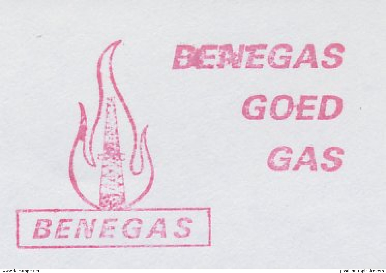 Meter Top Cut Netherlands 1986 Gas - Drilling Rig - Otros & Sin Clasificación