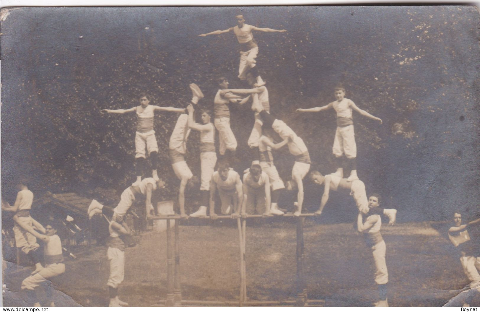 GYMNASTIQUE CARTE PHOTO - Gymnastik