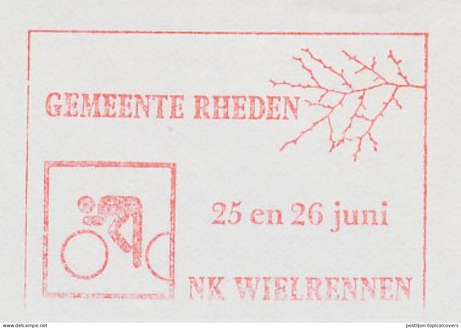 Meter Cut Netherlands 1988 Dutch Championship Cycling - Other & Unclassified