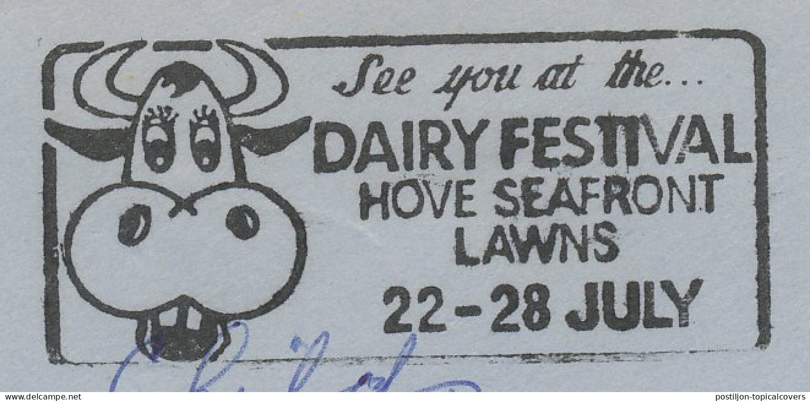 Cover / Postmark GB / UK Dairy Festival - Alimentation