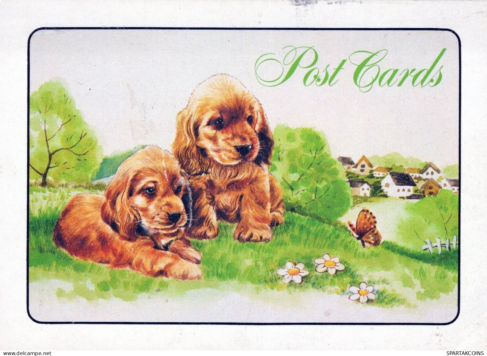 HUND Tier Vintage Ansichtskarte Postkarte CPSM #PAN663.DE - Chiens