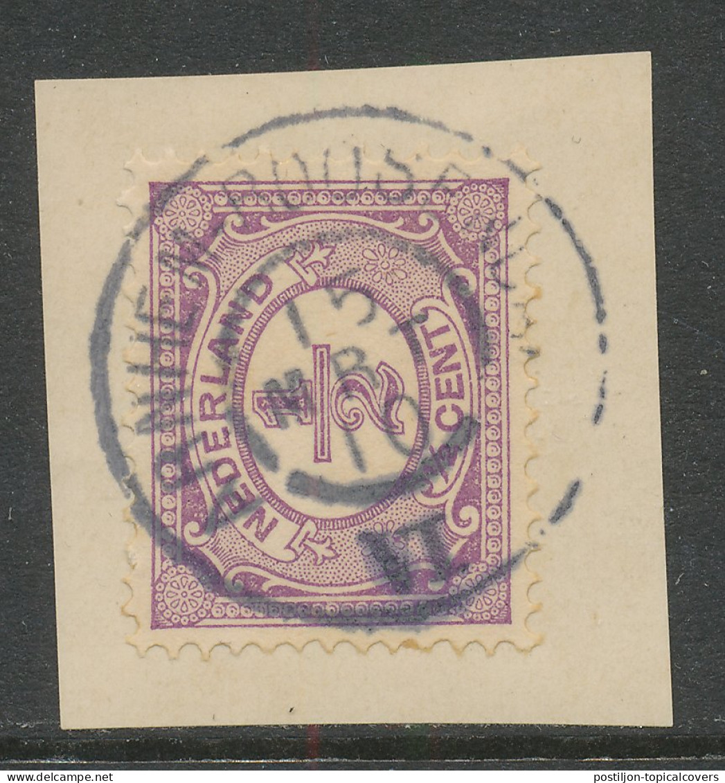 Grootrondstempel Tr. Arnhem - Roosendaal VI 1910 - Cat. Onbekend - Marcophilie