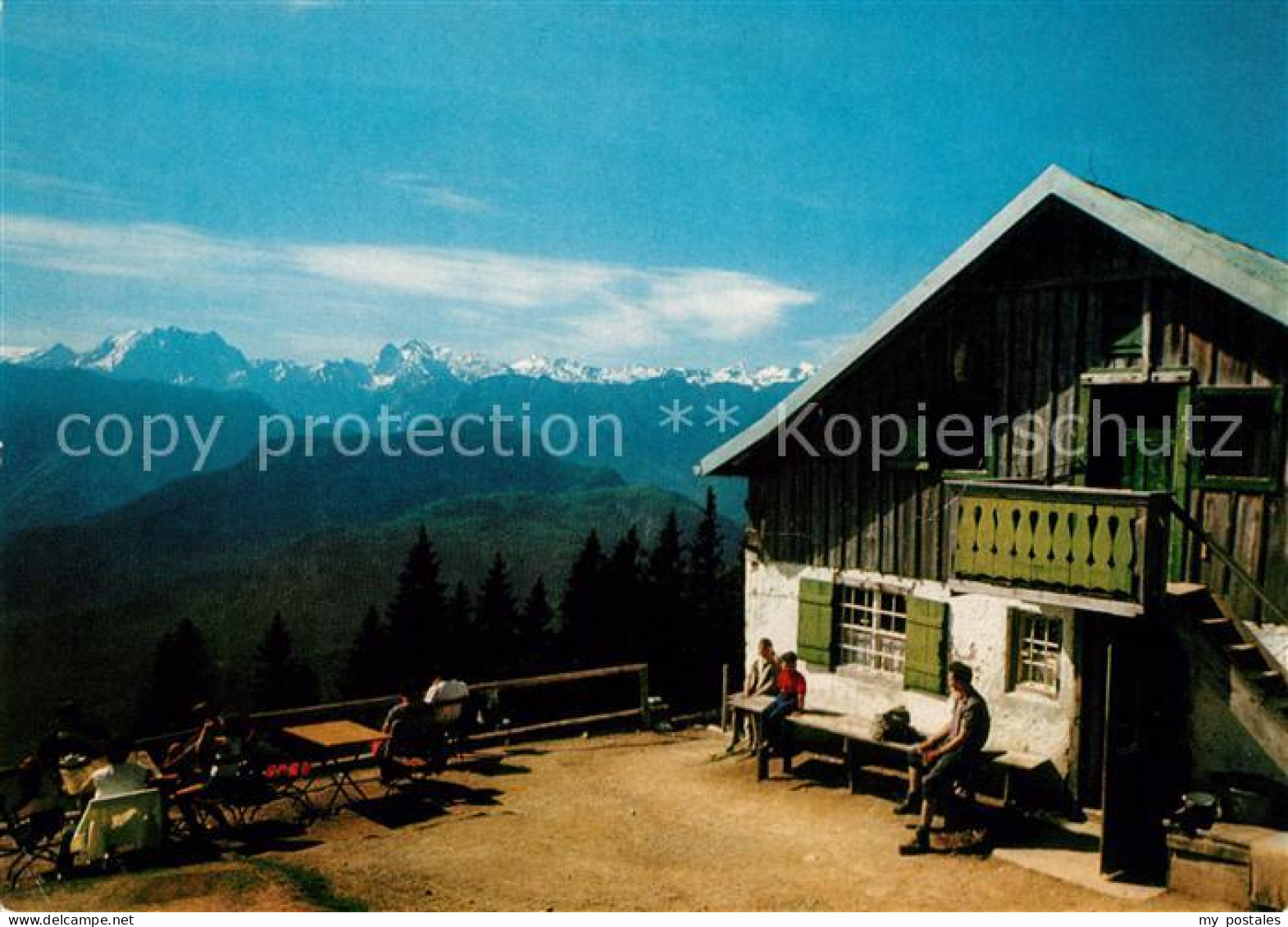 73100960 Bad Reichenhall Zwieselalm Mit Watzmann Hochkalter Und Reiteralpe Bad R - Bad Reichenhall