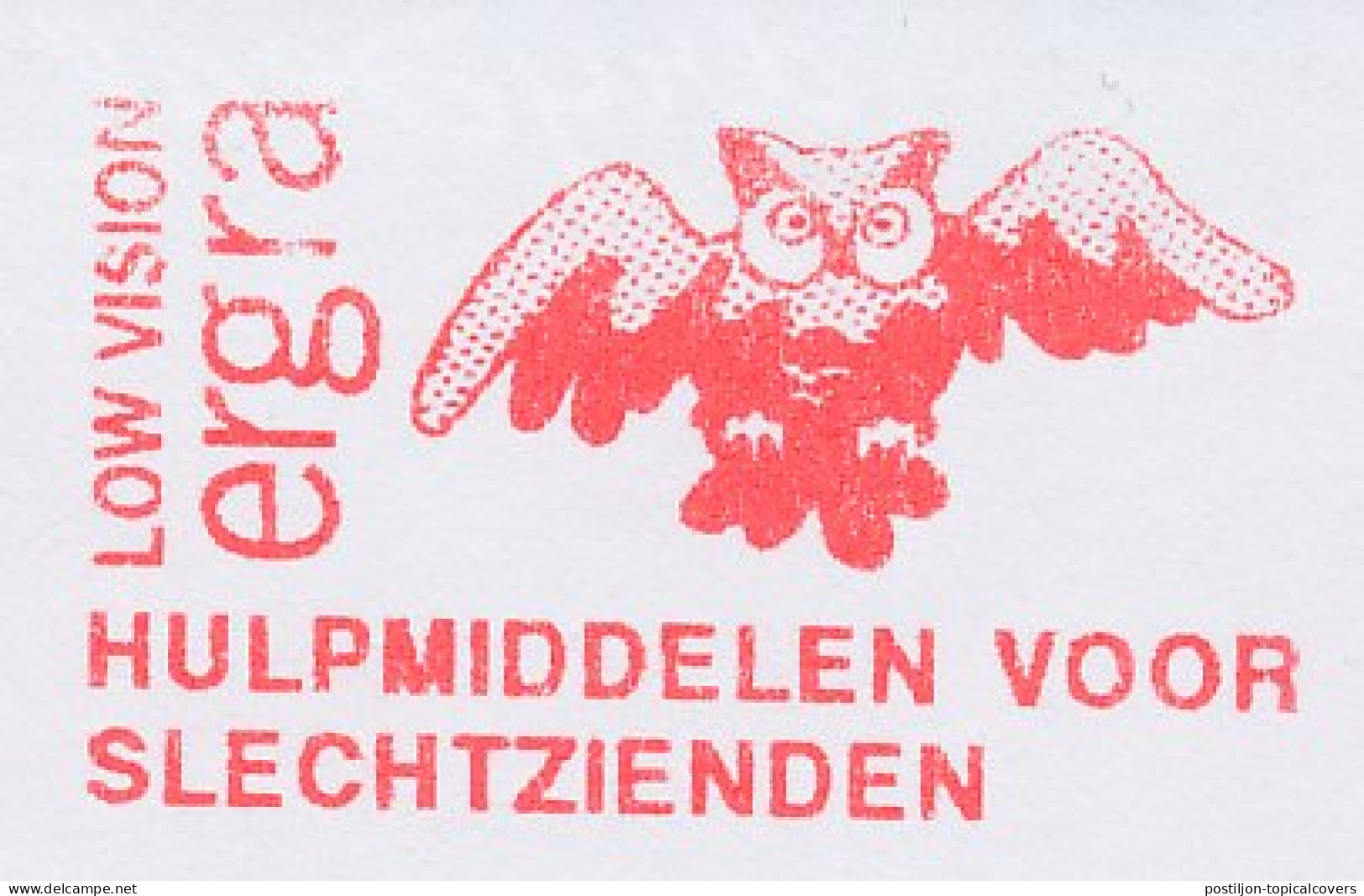 Meter Cut Netherlands 1997 - Francotyp 56364 Bird - Owl  - Altri & Non Classificati