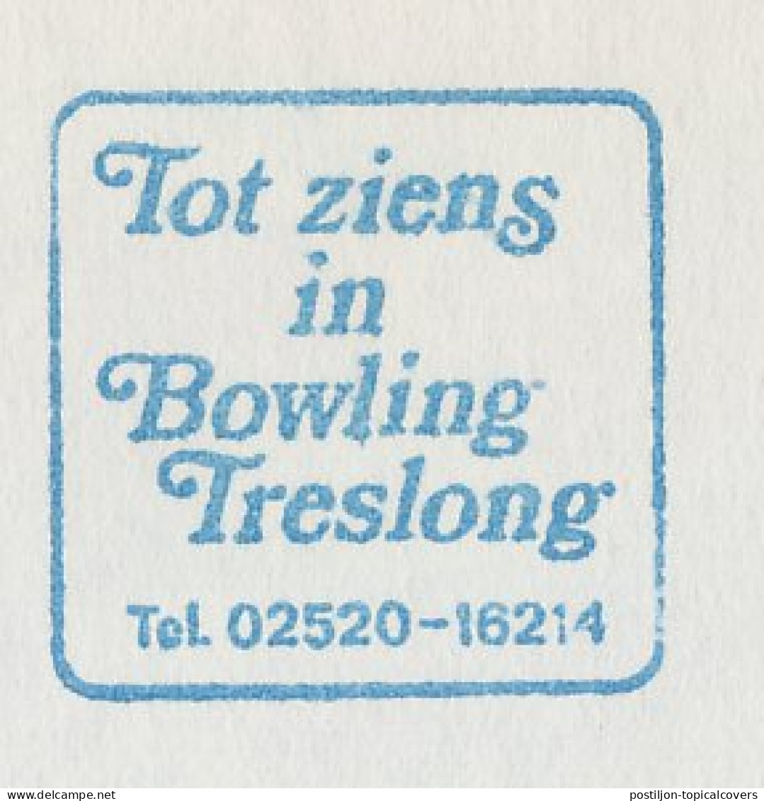 Meter Cover Netherlands 1977 - Krag 127 Bowling  - Altri & Non Classificati