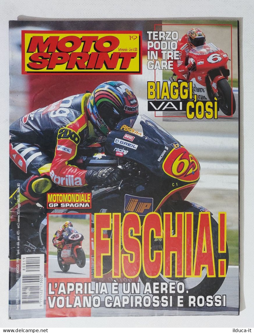 34922 Motosprint A. XXIII N. 19 1998 - GP Spagna Vincono Rossi E Capirossi - Engines