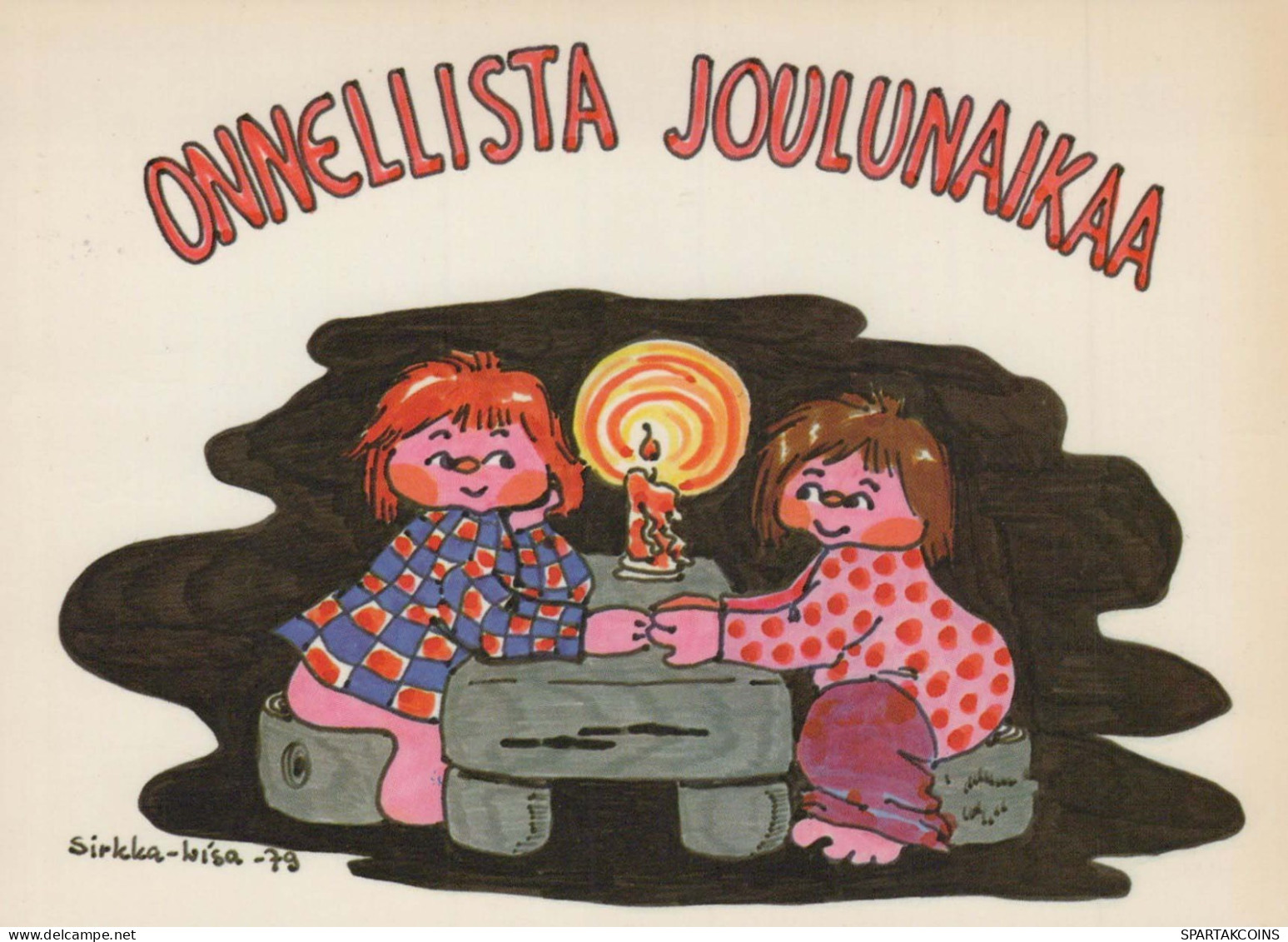 NIÑOS HUMOR Vintage Tarjeta Postal CPSM #PBV137.ES - Humorkaarten