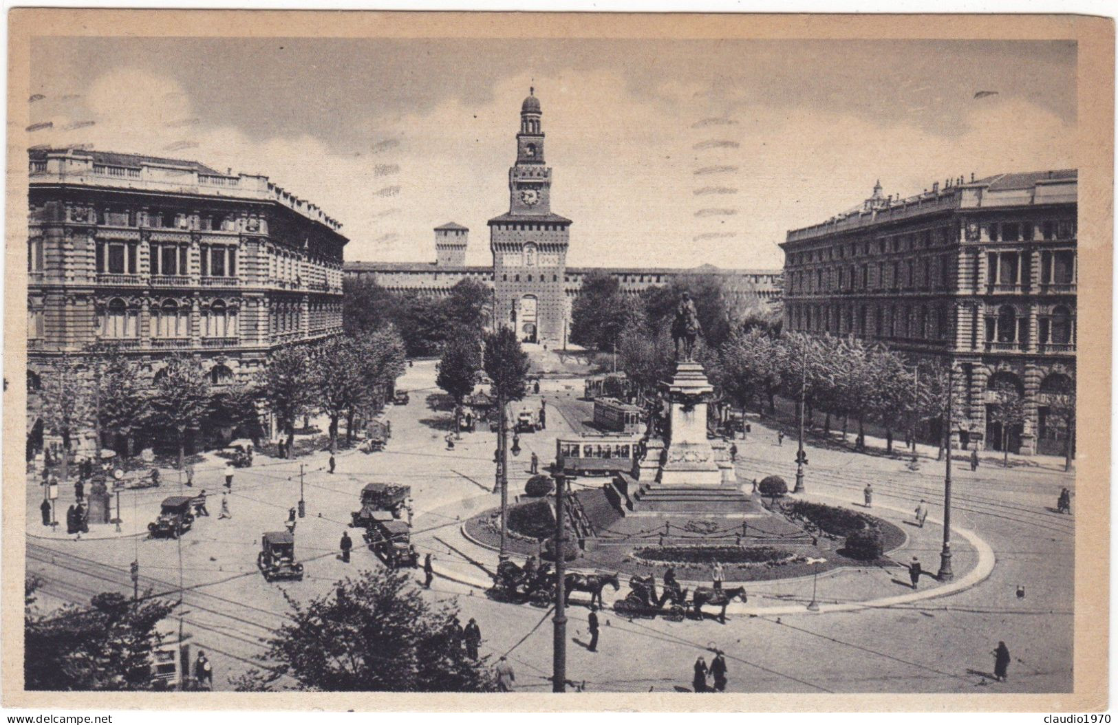 MILANO - CARTOLINA  - VIAGGIATA PER BIELLA - 1918 - Milano (Milan)