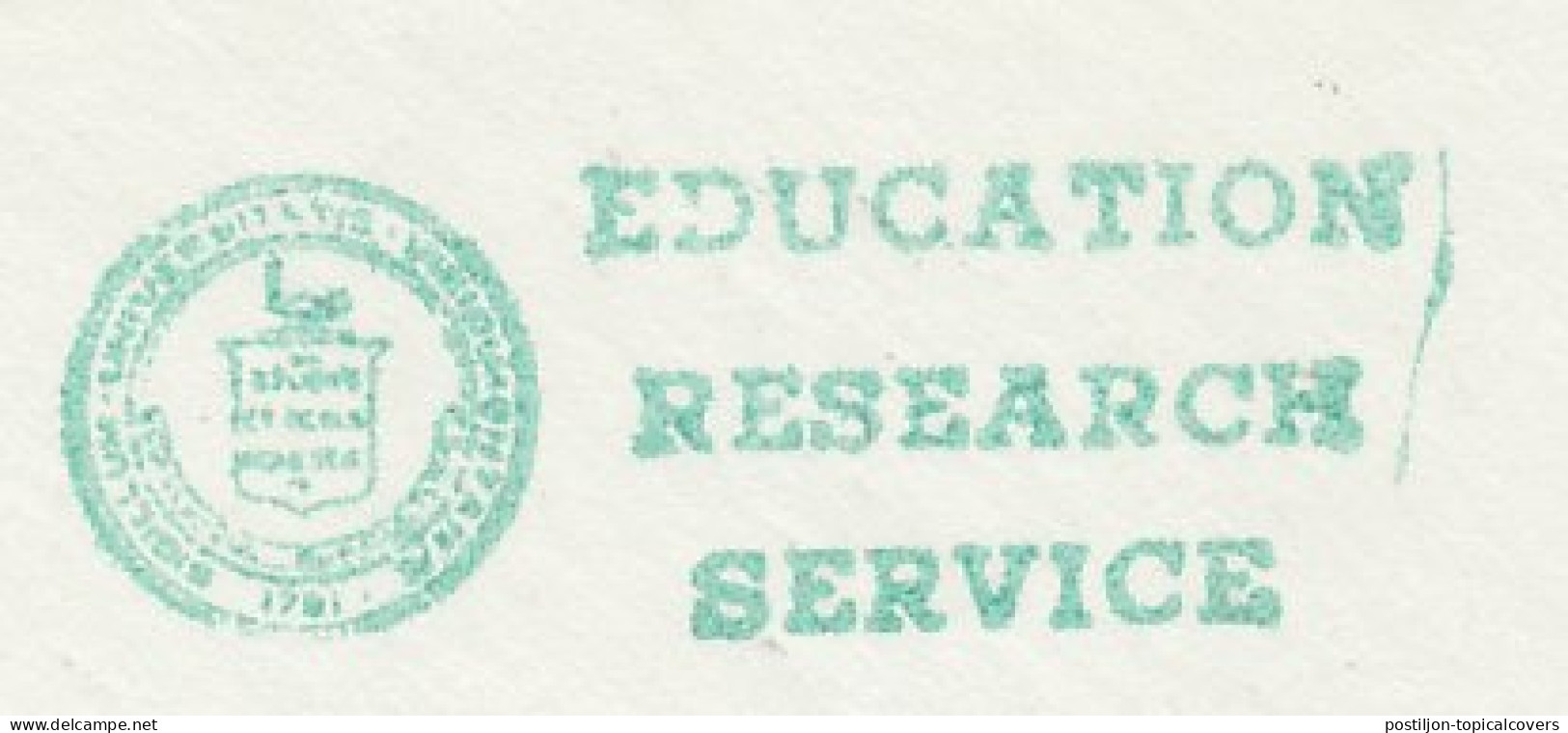 Meter Cut USA 1971 Education Research Service - Unclassified