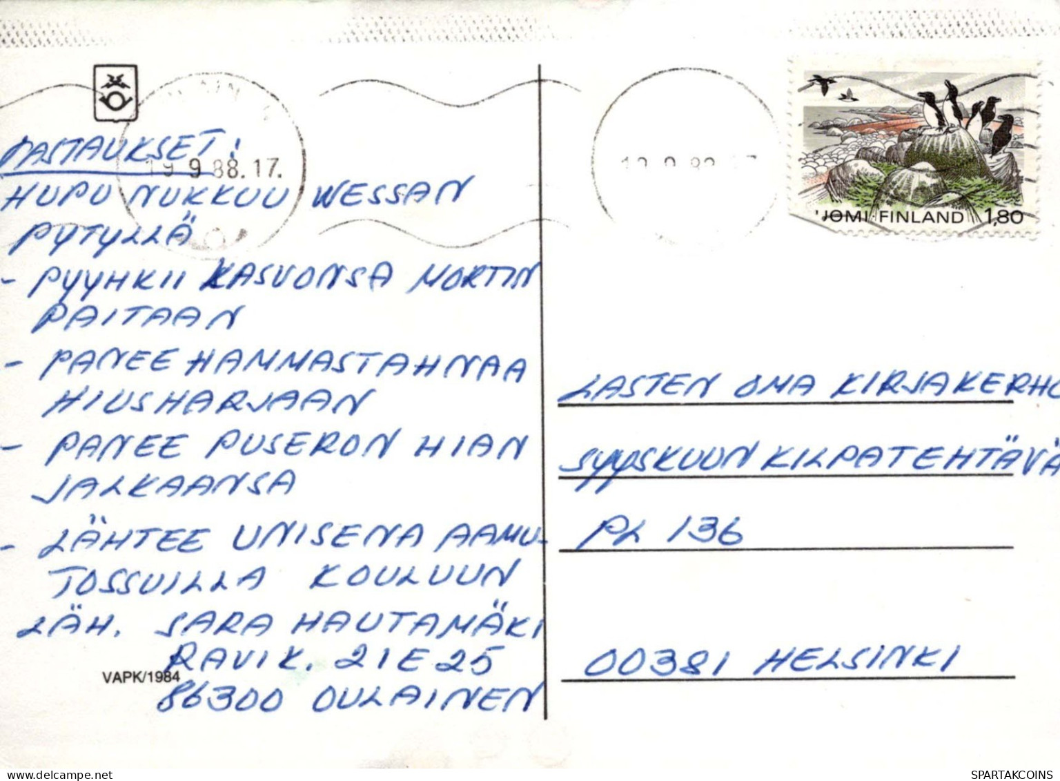 NIÑOS NIÑOS Escena S Paisajes Vintage Tarjeta Postal CPSM #PBU273.ES - Scenes & Landscapes