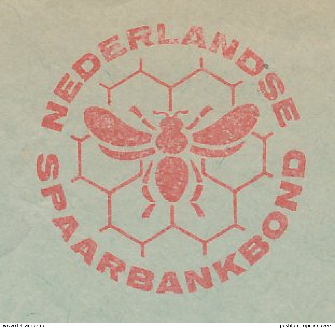 Meter Cover Netherlands 1966 Bee - Amersfoort - Other & Unclassified