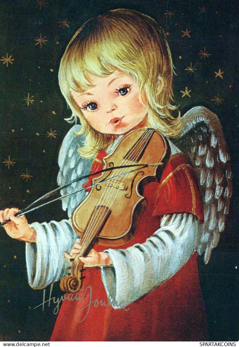 ÁNGEL NAVIDAD Vintage Tarjeta Postal CPSM #PAH362.ES - Engel