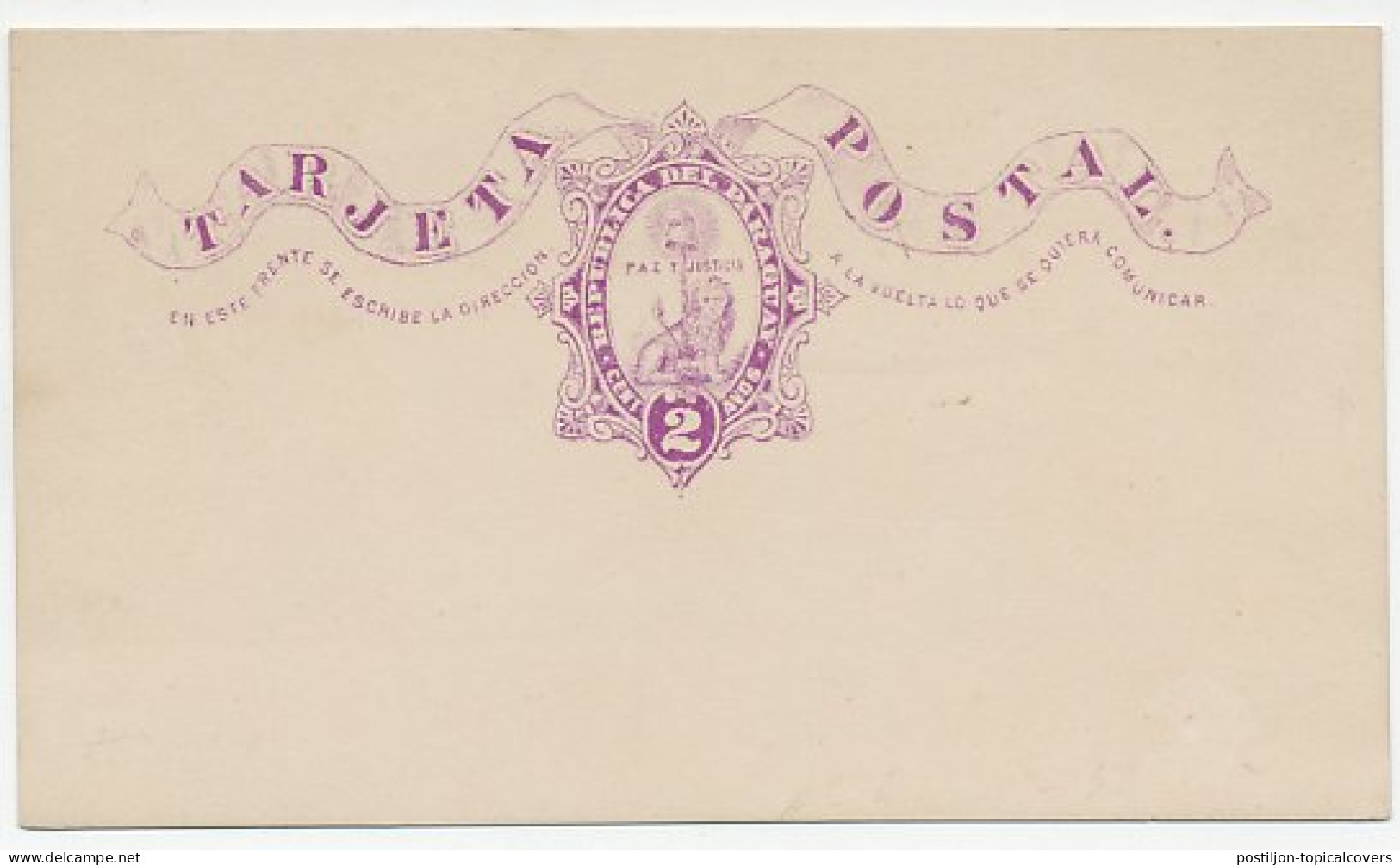 Postal Stationery Paraguay Lion - Other & Unclassified