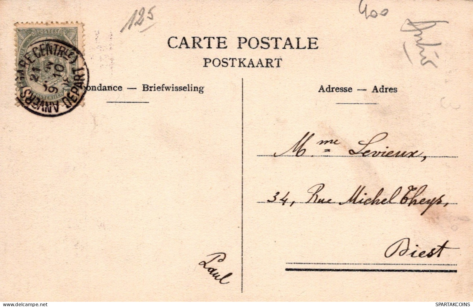 BELGIQUE ANVERS Carte Postale CPA #PAD511.FR - Antwerpen