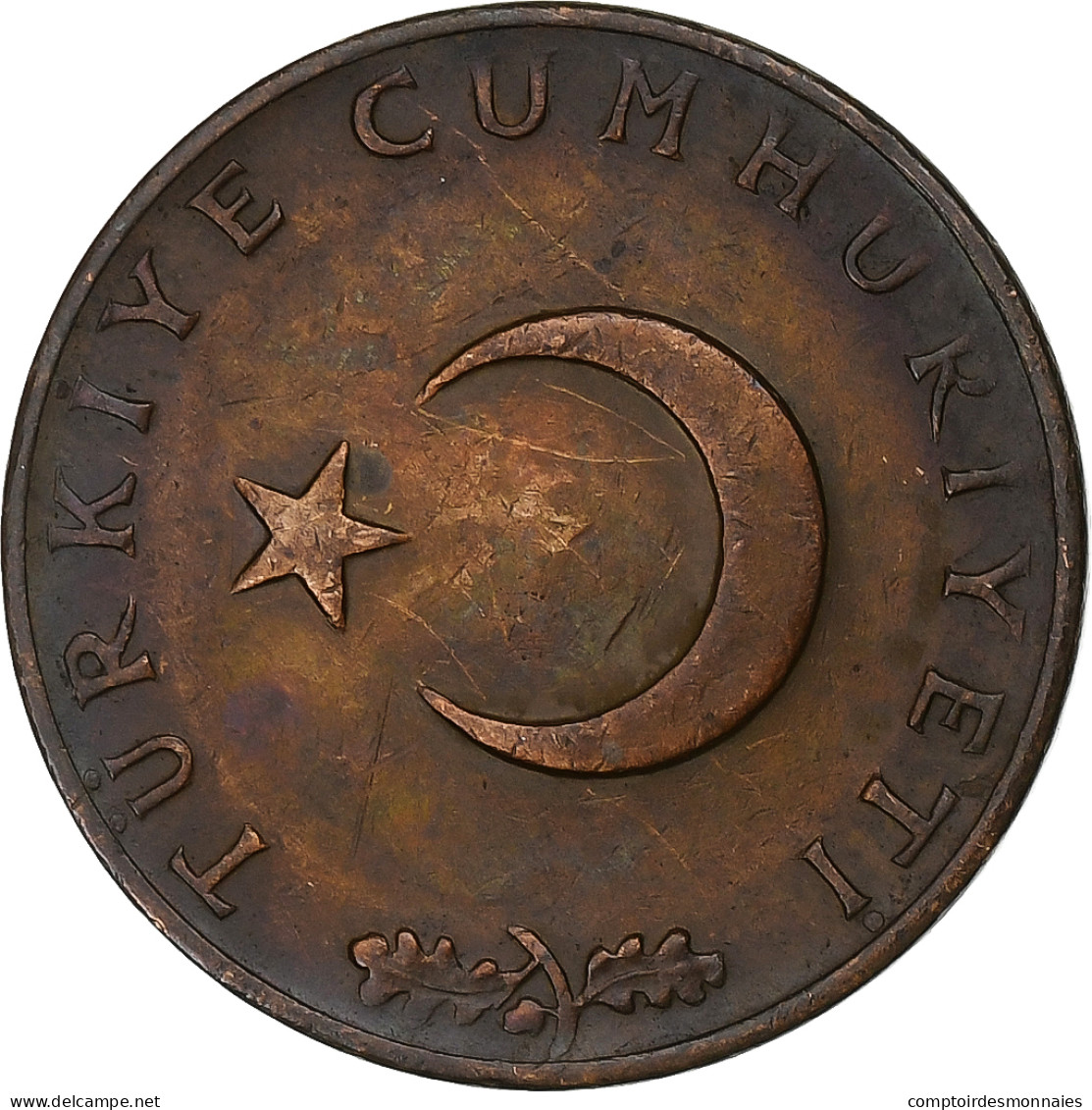 Turquie, 10 Kurus, 1972, Bronze, TTB, KM:891.2 - Turquie