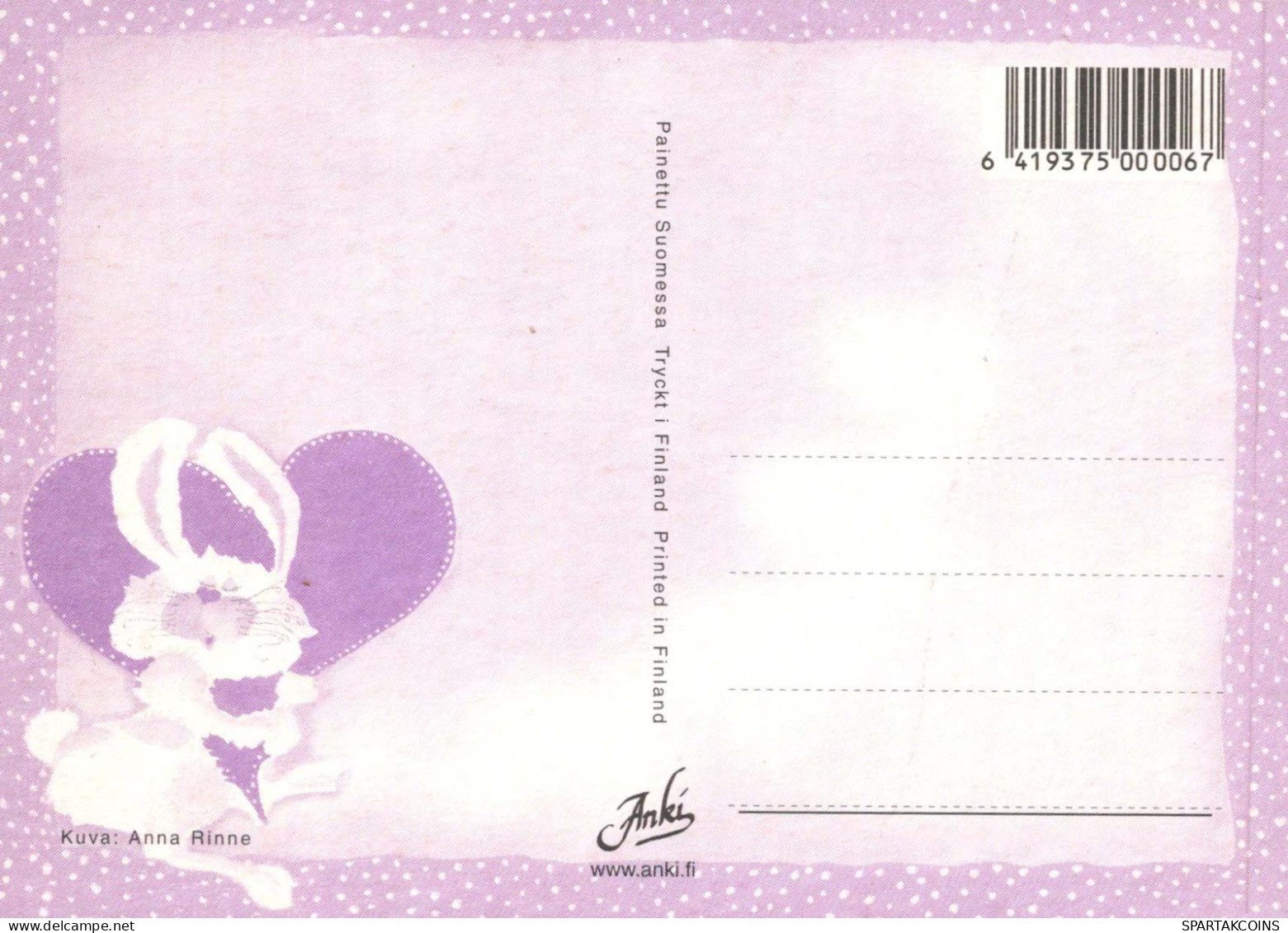LAPIN Animaux Vintage Carte Postale CPSM #PBR071.FR - Altri & Non Classificati