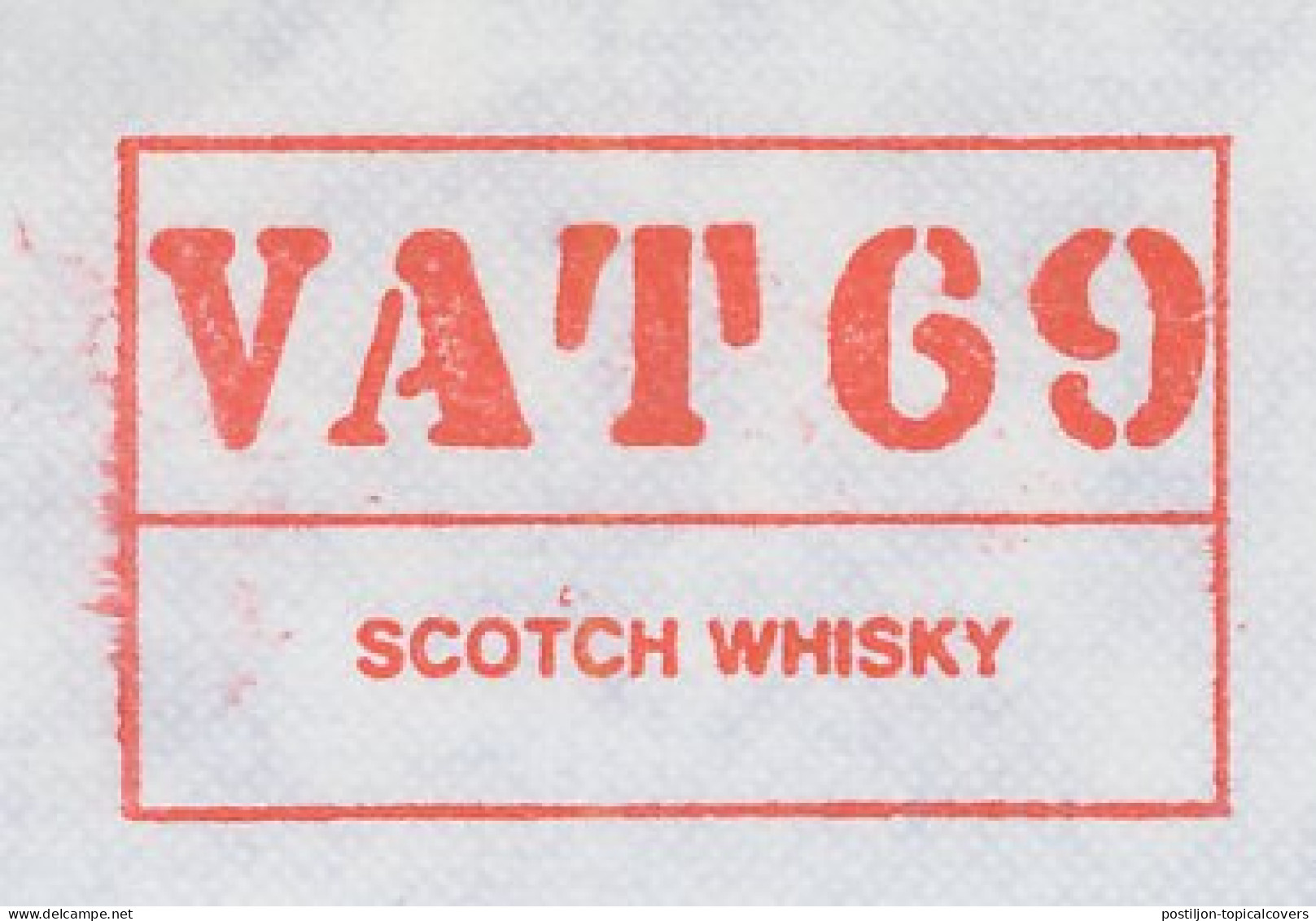 Meter Cut GB / UK 1983 Scotch Whisky - Vat 69 - Vins & Alcools