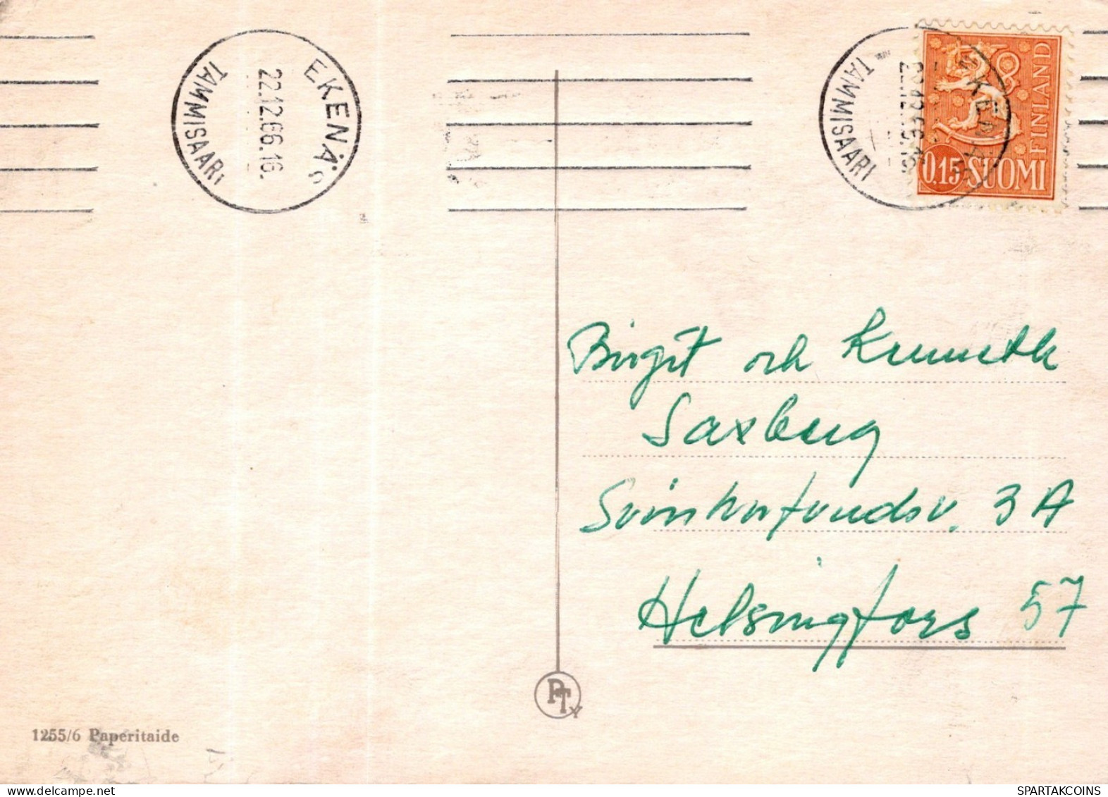 PÈRE NOËL NOËL Fêtes Voeux Vintage Carte Postale CPSM #PAJ847.FR - Kerstman