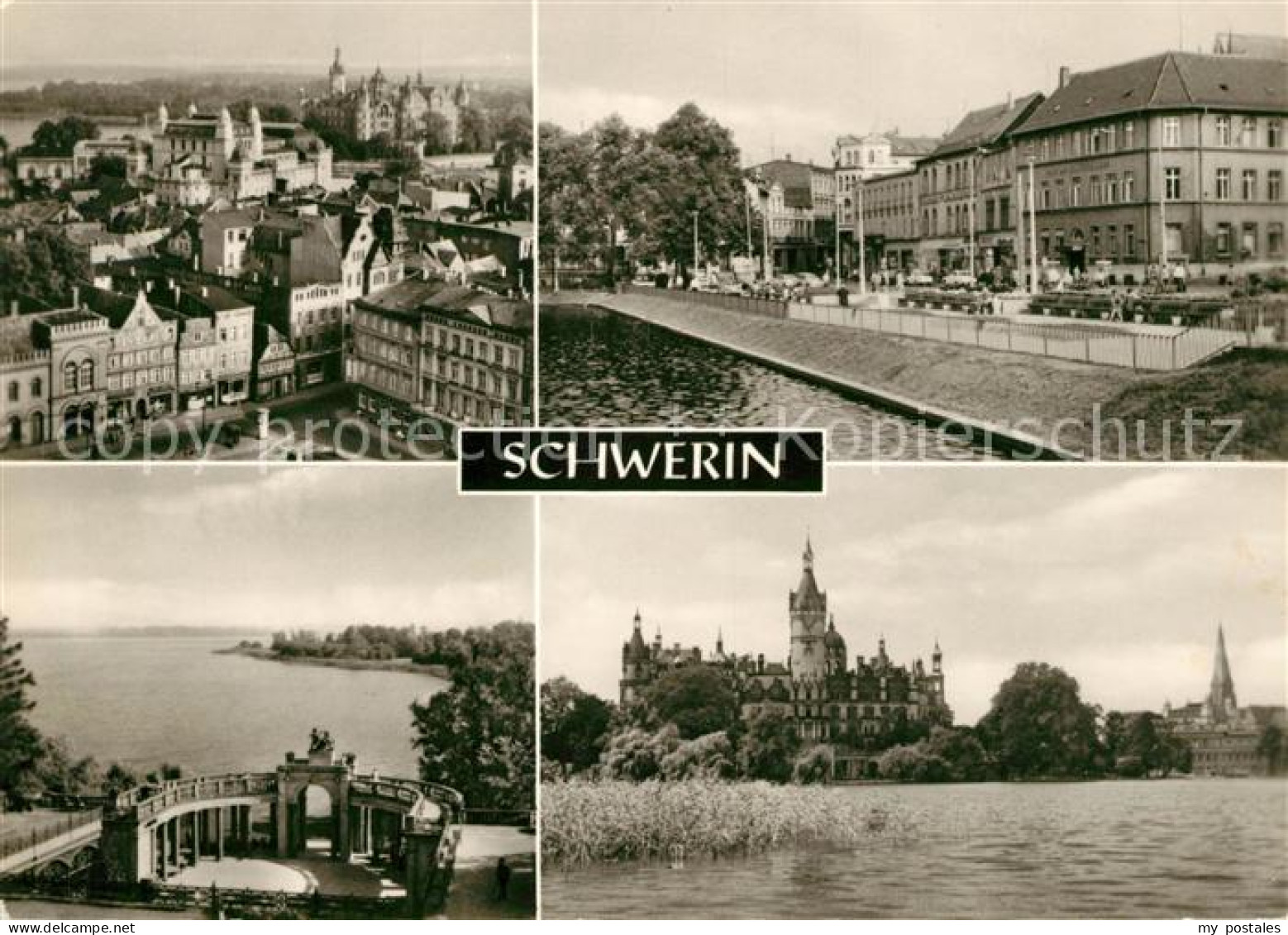 73100589 Schwerin Mecklenburg Dom Schweriner See Thaelmannstrasse Schloss Schwer - Schwerin