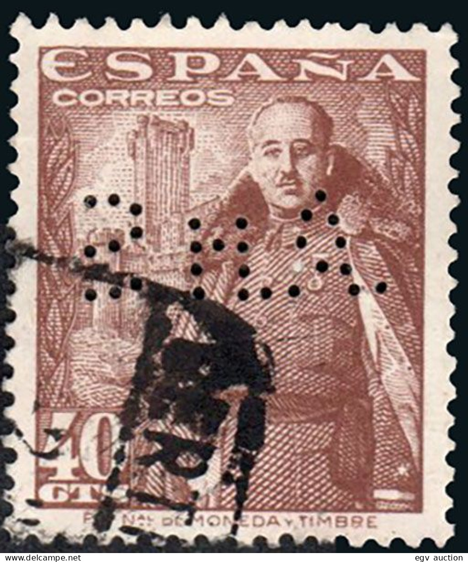 Madrid - Perforado - Edi O 1027 - "B.H.A." (Banco) - Used Stamps