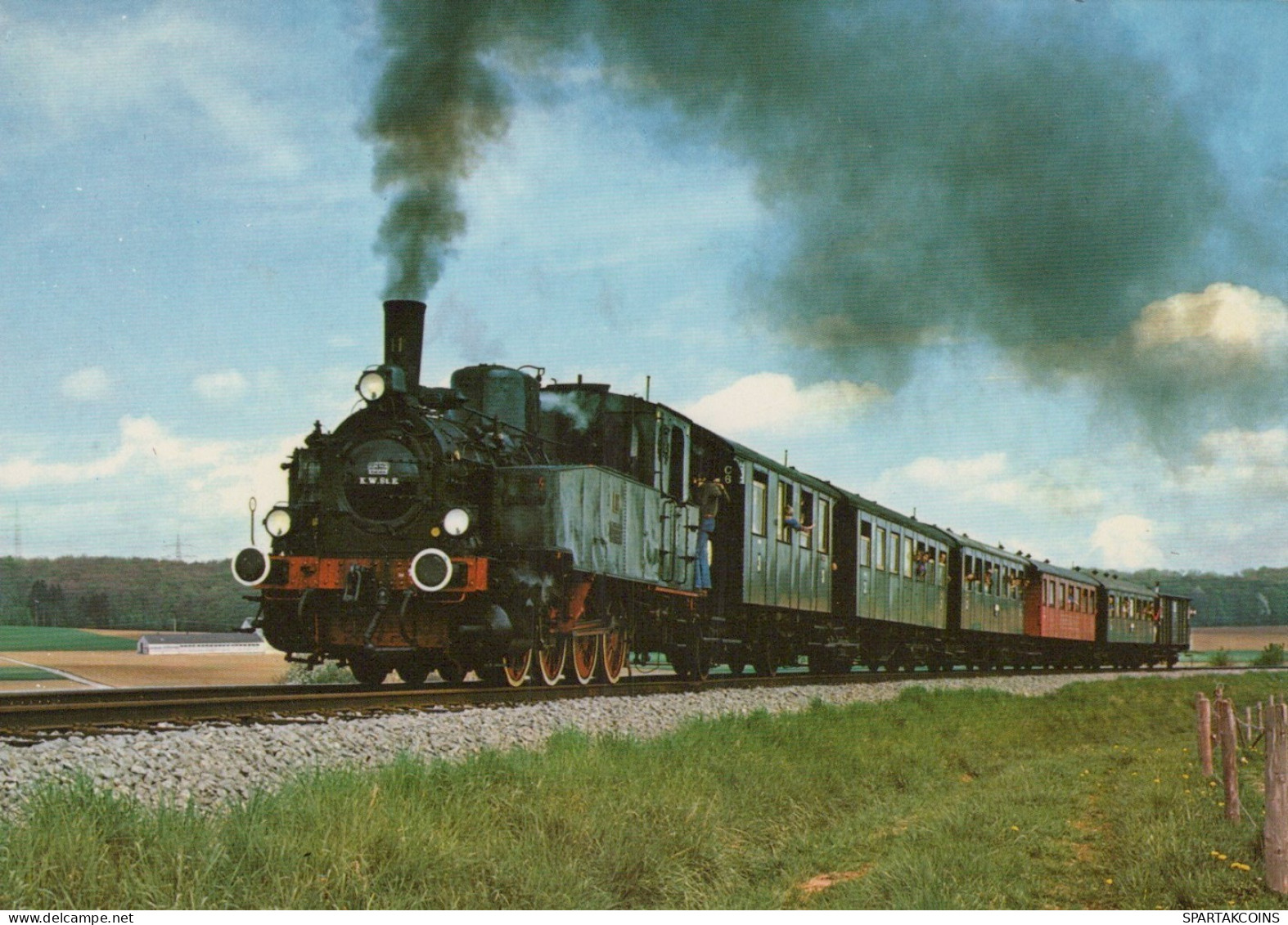 Transport FERROVIAIRE Vintage Carte Postale CPSM #PAA859.FR - Trains