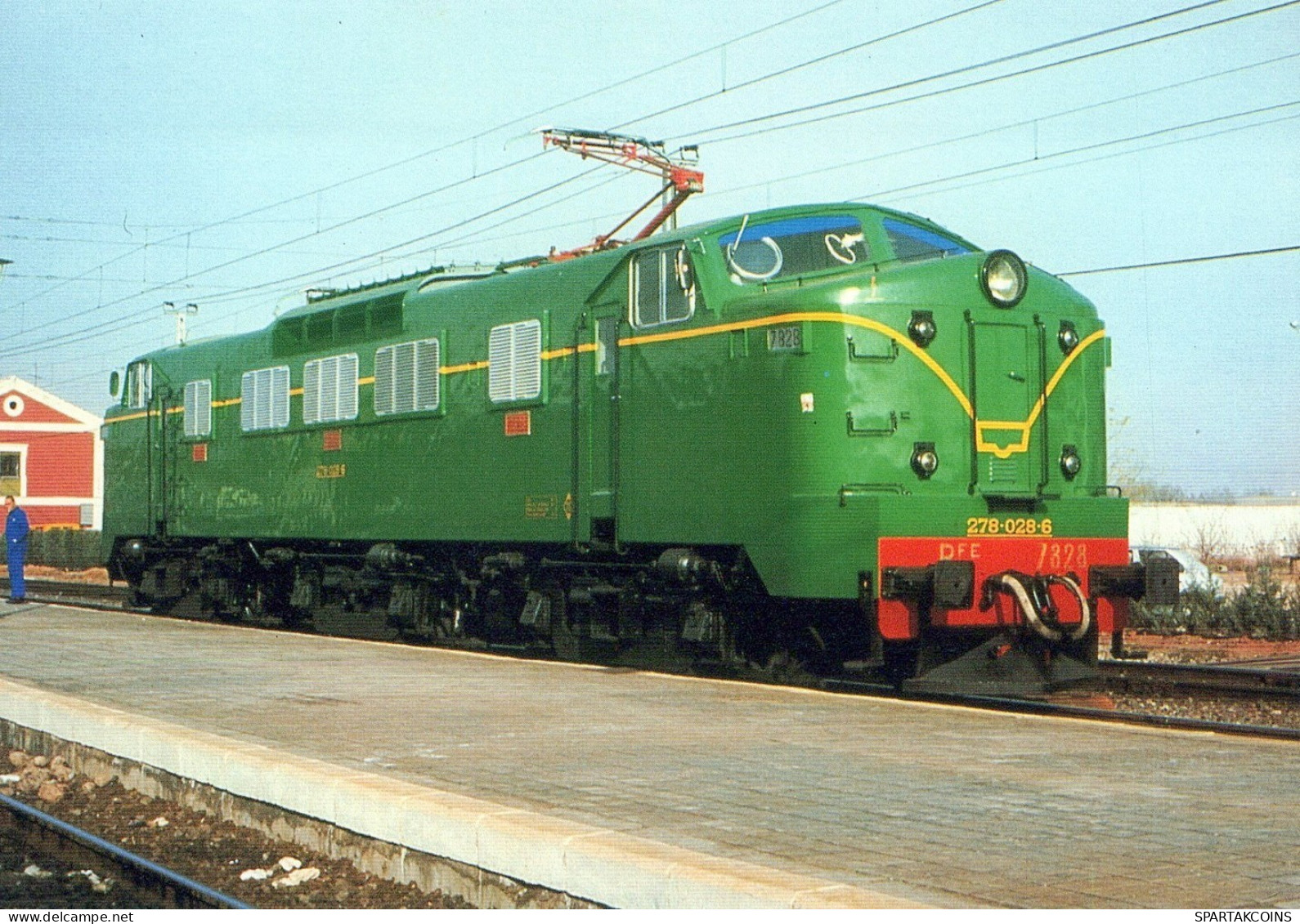 Transport FERROVIAIRE Vintage Carte Postale CPSM #PAA727.FR - Trains