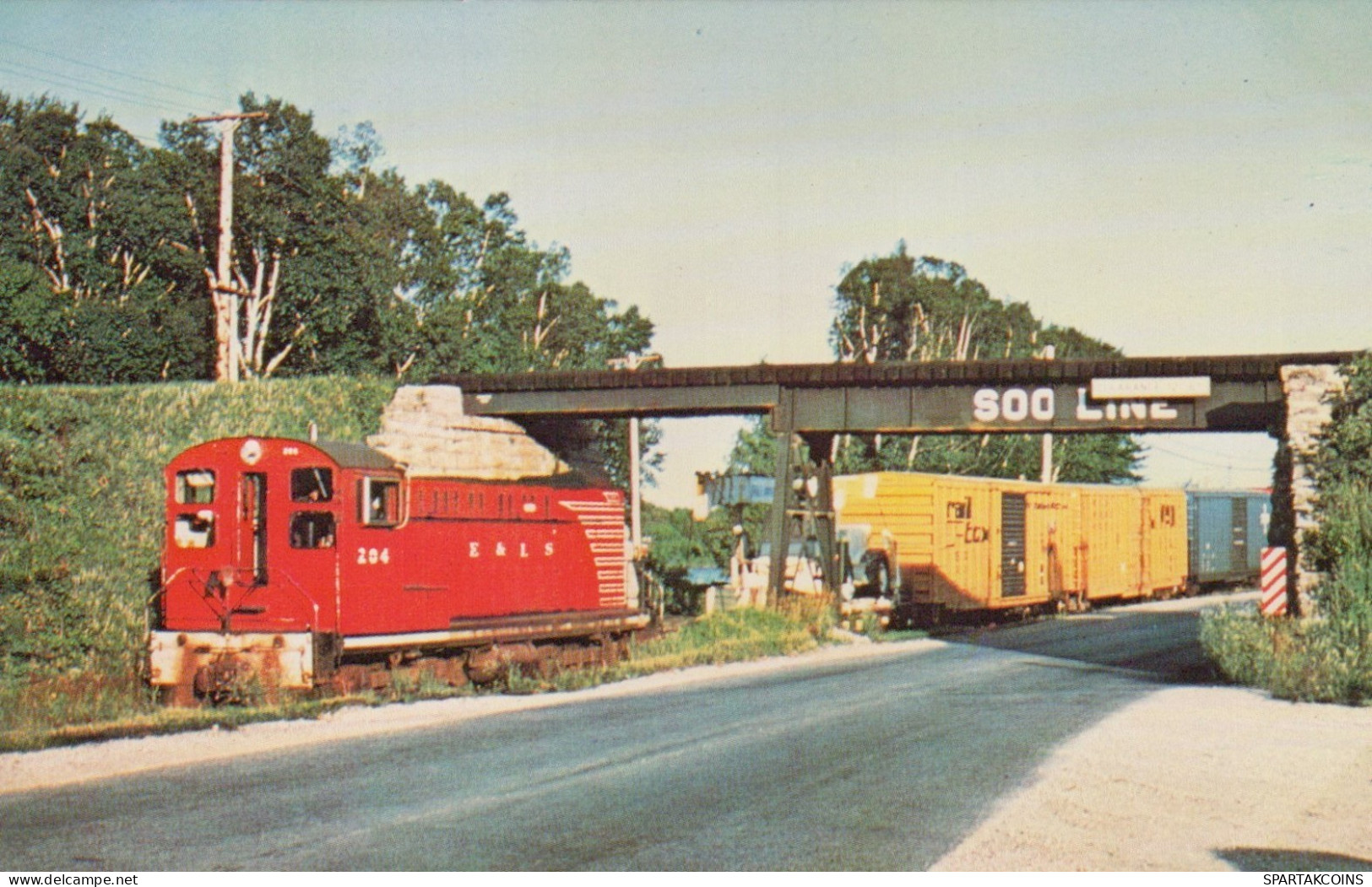 Transport FERROVIAIRE Vintage Carte Postale CPSMF #PAA593.FR - Trenes