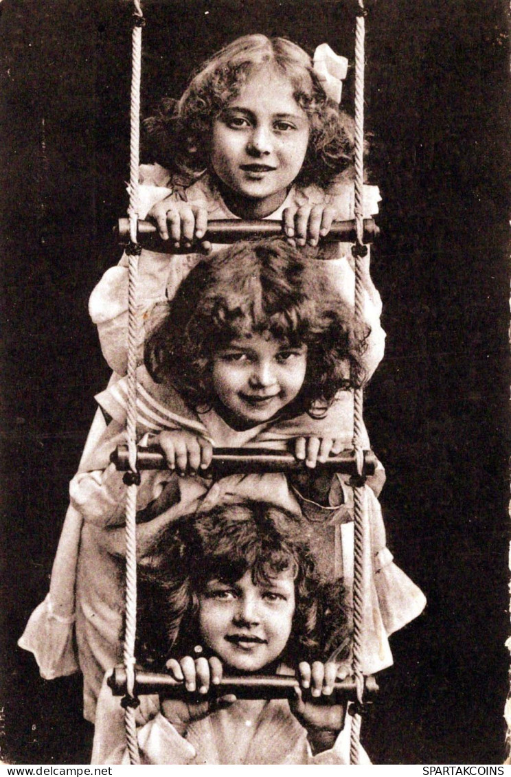 CHILDREN Portrait Vintage Postcard CPSMPF #PKG885.GB - Portraits