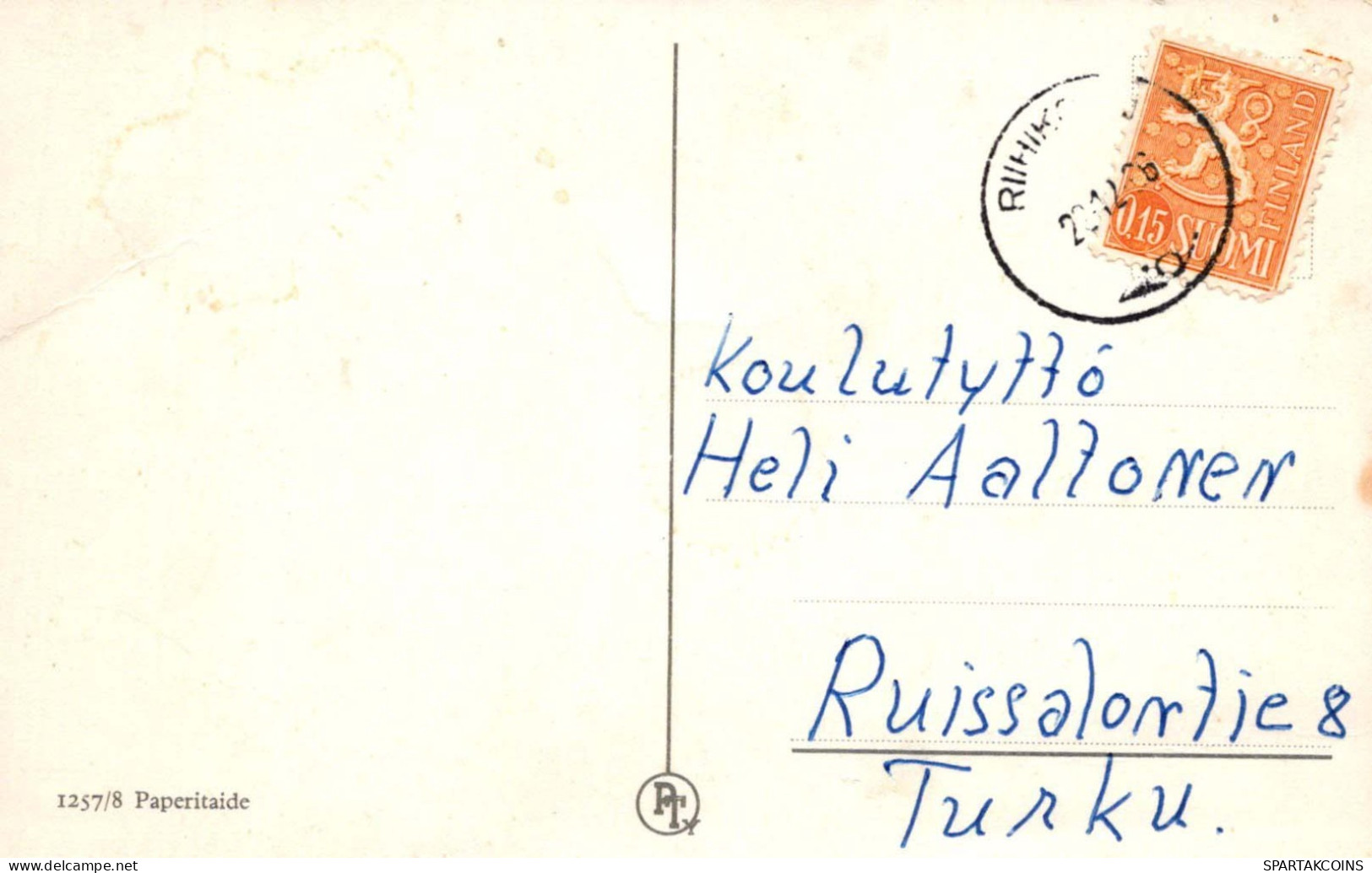 EASTER CHILDREN Vintage Postcard CPA #PKE467.GB - Pâques