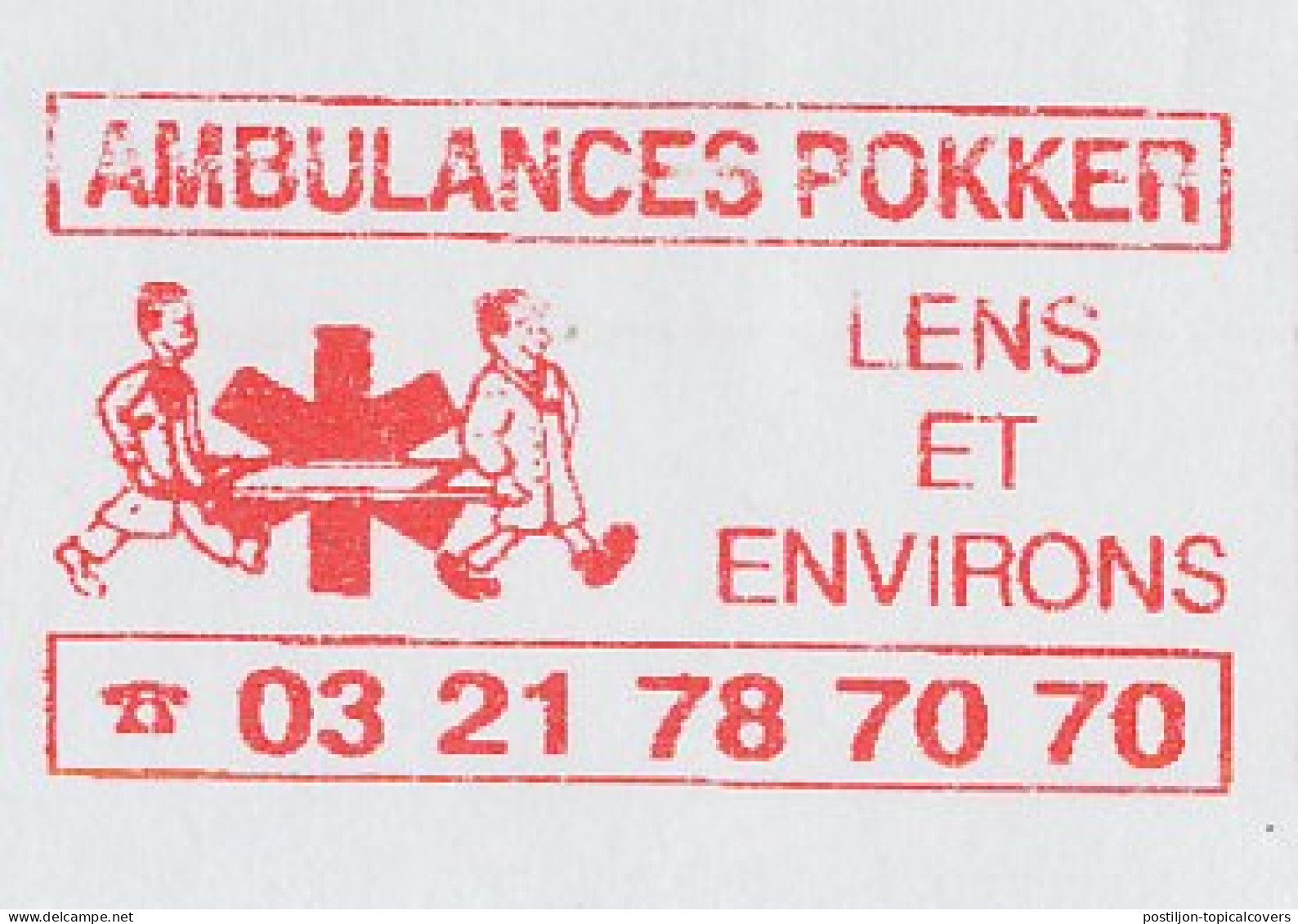 Meter Cover France 2002 Ambulance - Sonstige & Ohne Zuordnung