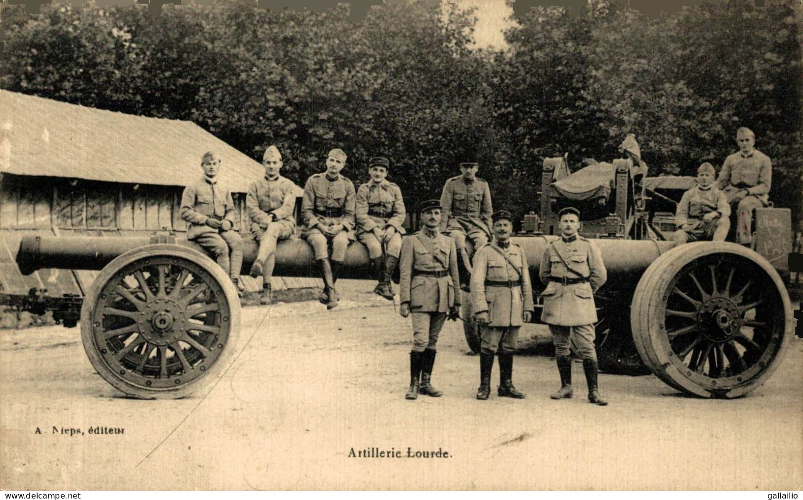 ARTILLERIE LOURDE - Matériel