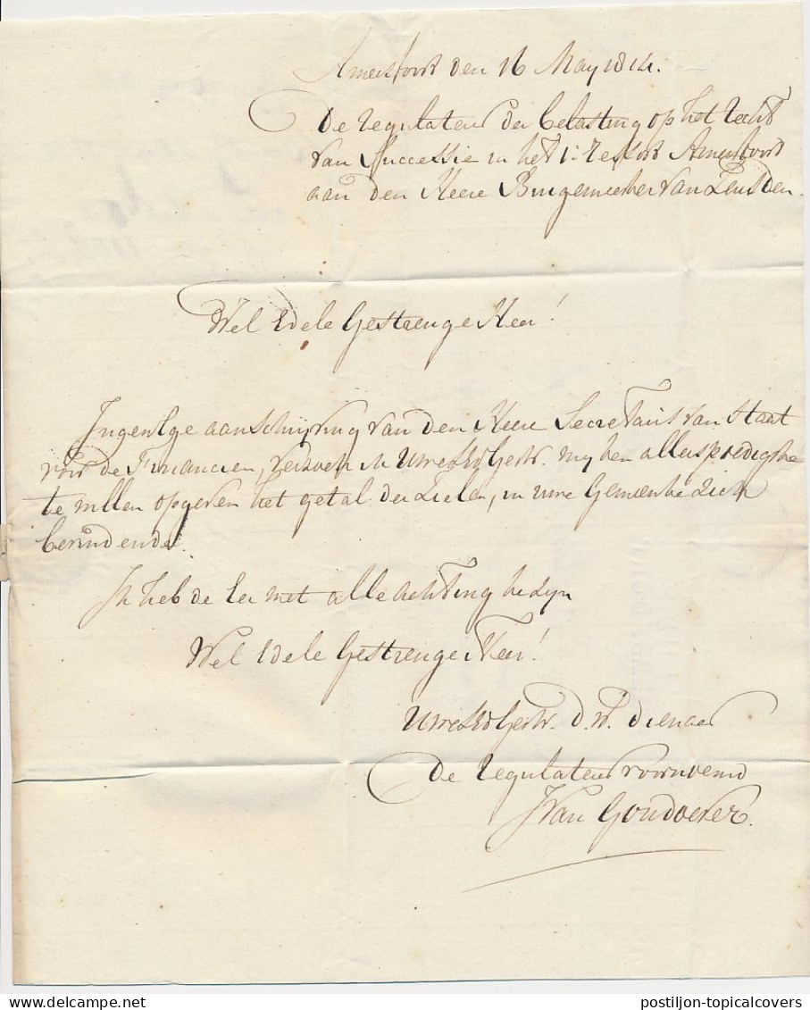 P.118.P. AMERSFOORT - Leusden 1814 - ...-1852 Prephilately