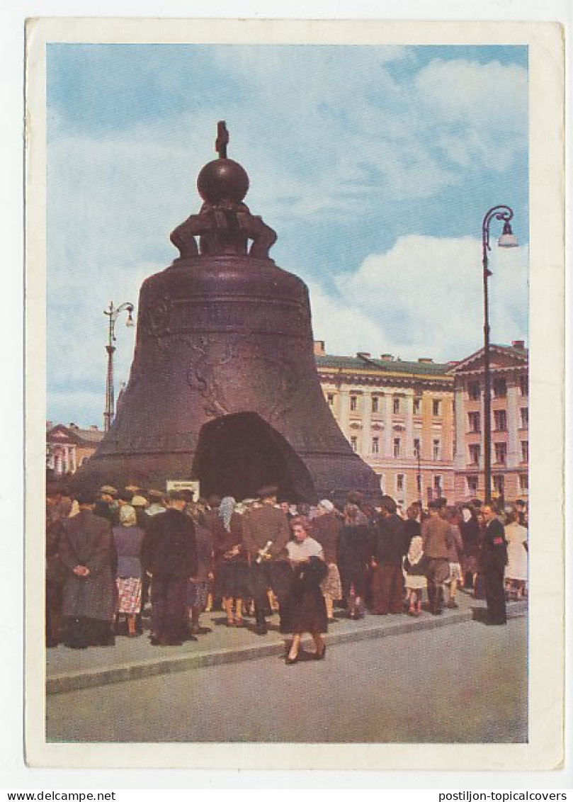 Postal Stationery Soviet Union 1957 Bell - Clock - Music